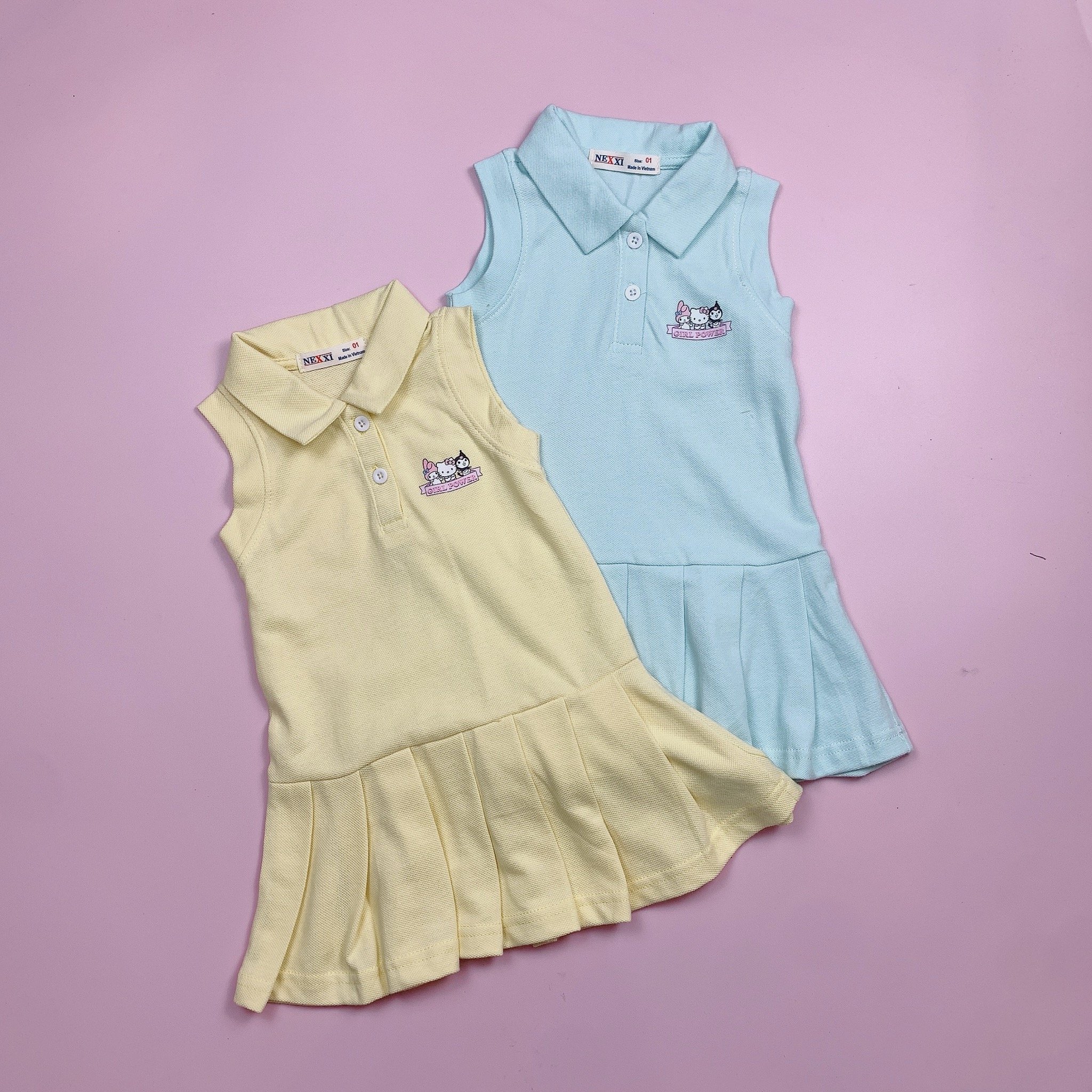 V00040 - Váy sát nách Korumi Kitty BG size 1-8y