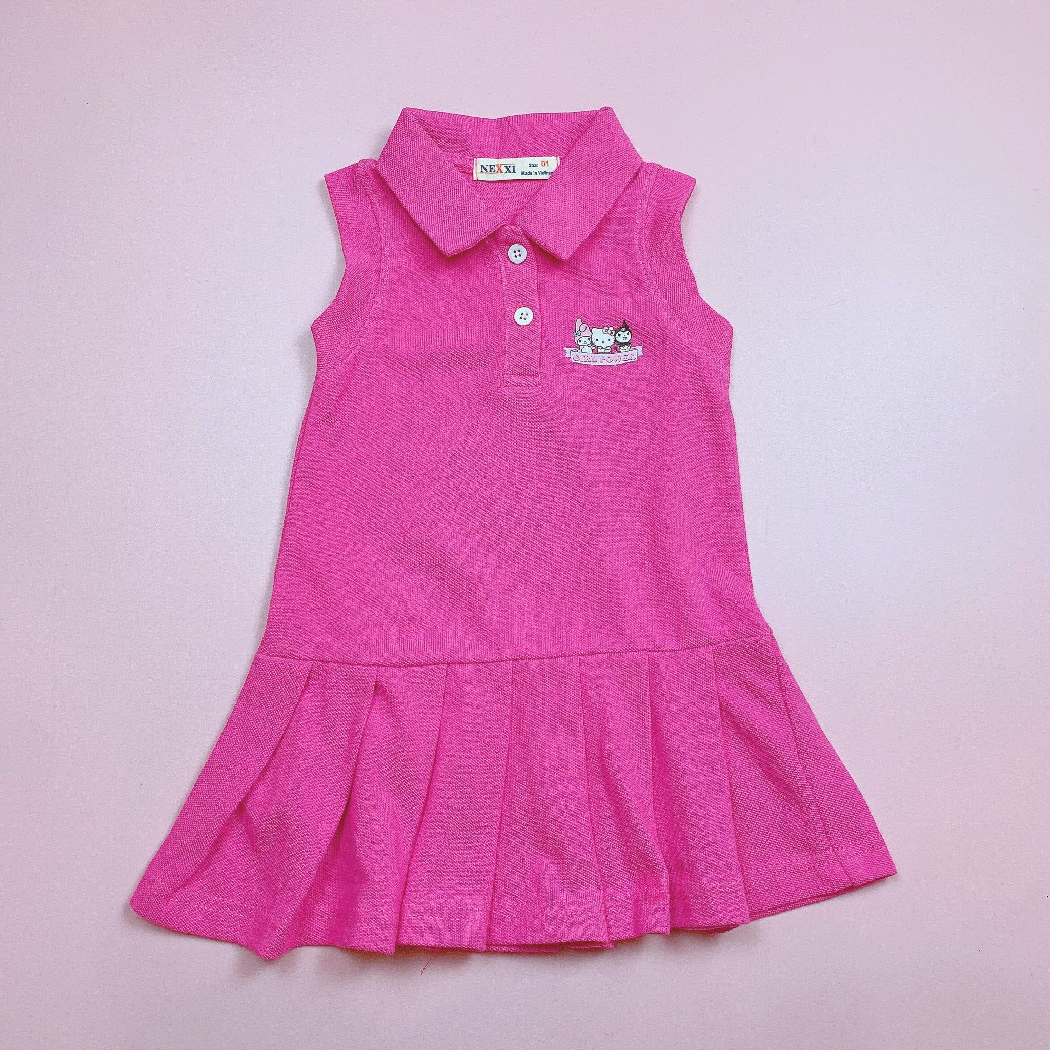 V00040 - Váy sát nách Korumi Kitty BG size 1-8y