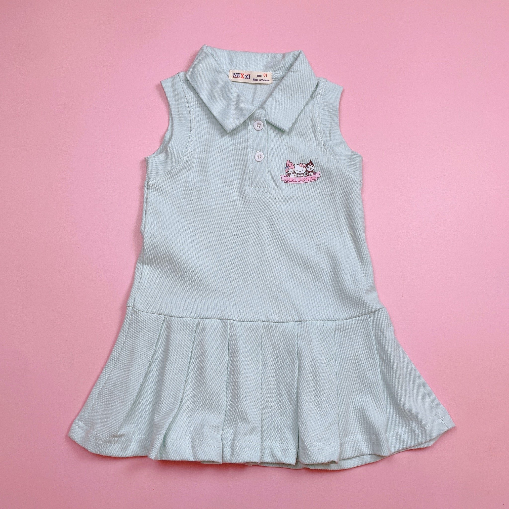 V00040 - Váy sát nách Korumi Kitty BG size 1-8y