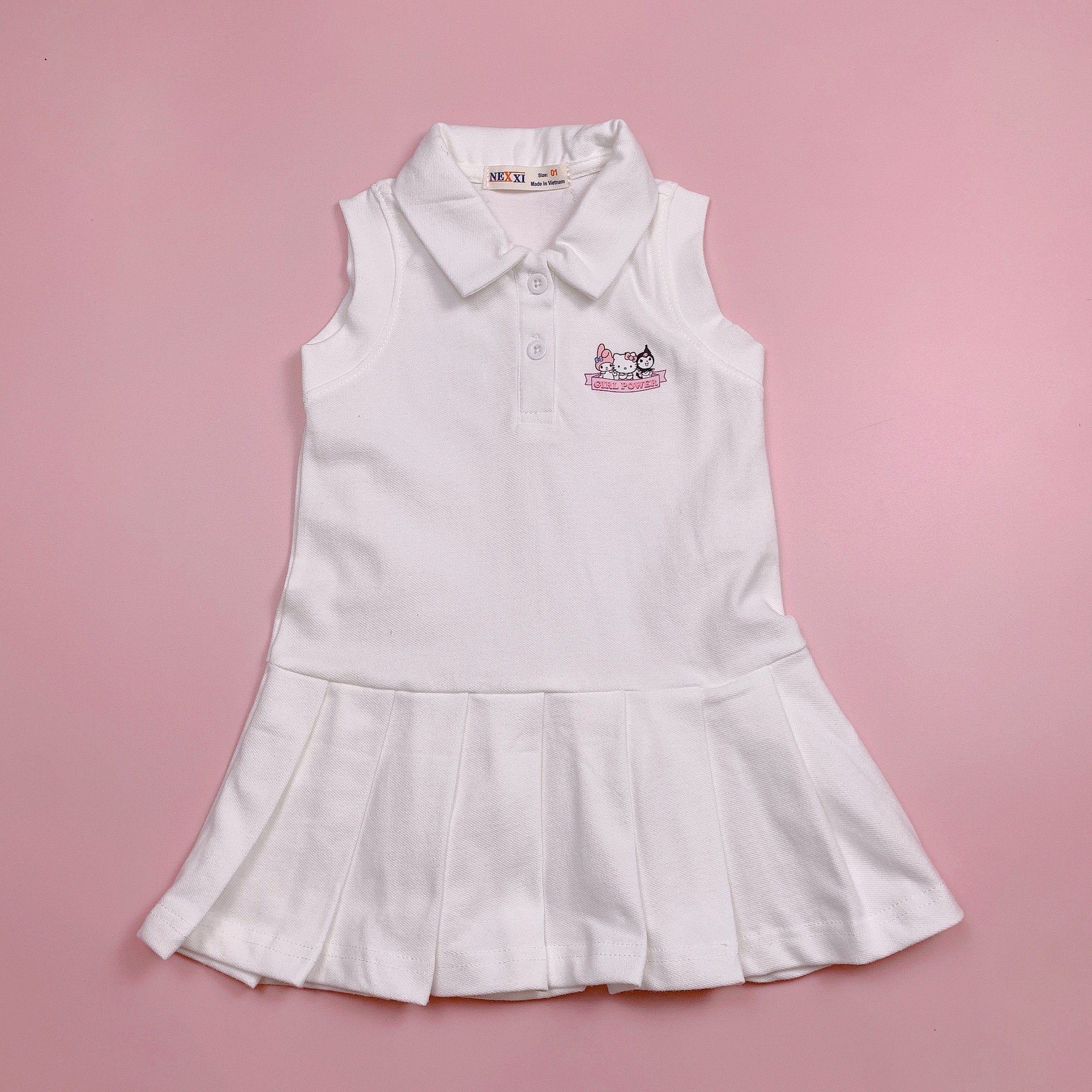 V00040 - Váy sát nách Korumi Kitty BG size 1-8y