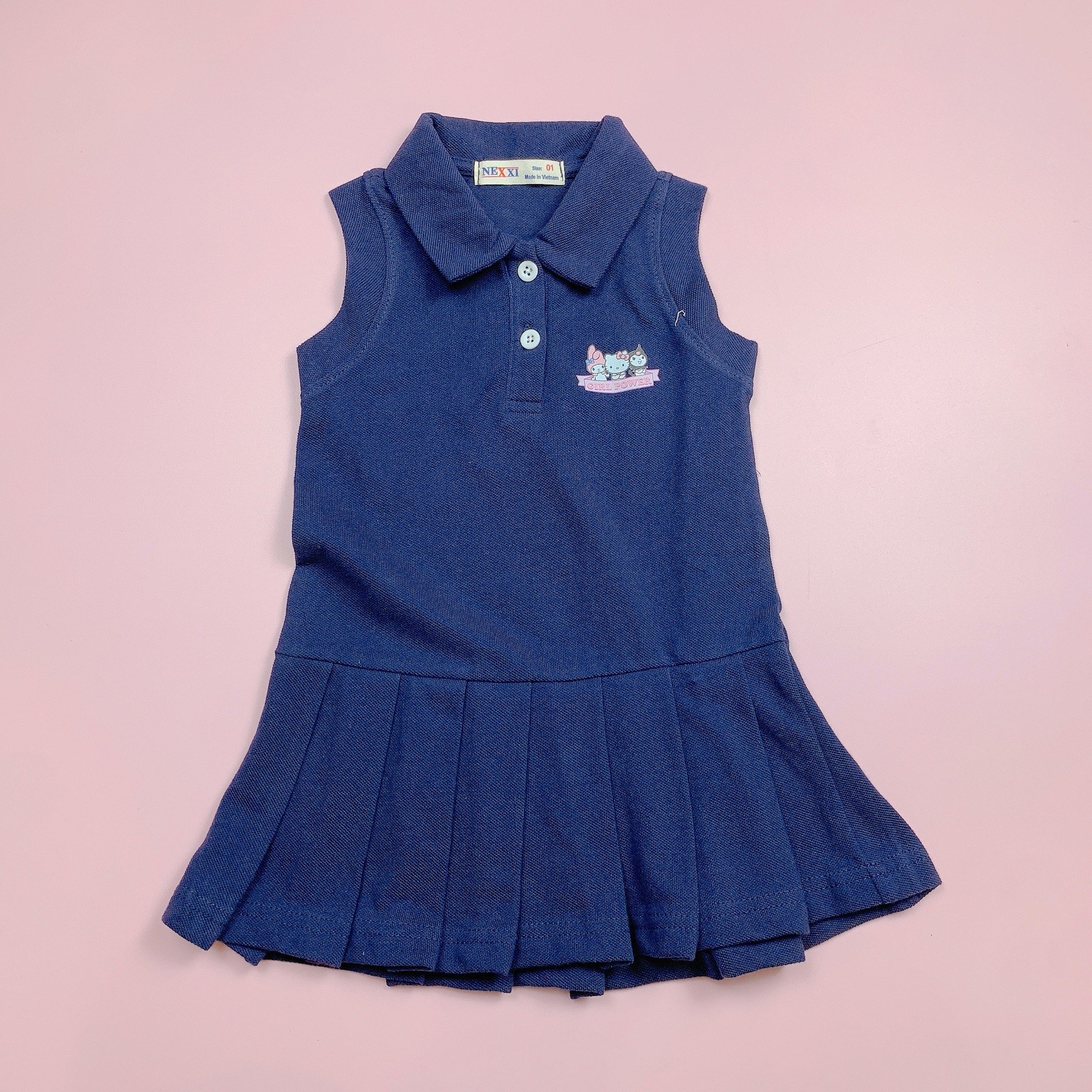 V00040 - Váy sát nách Korumi Kitty BG size 1-8y