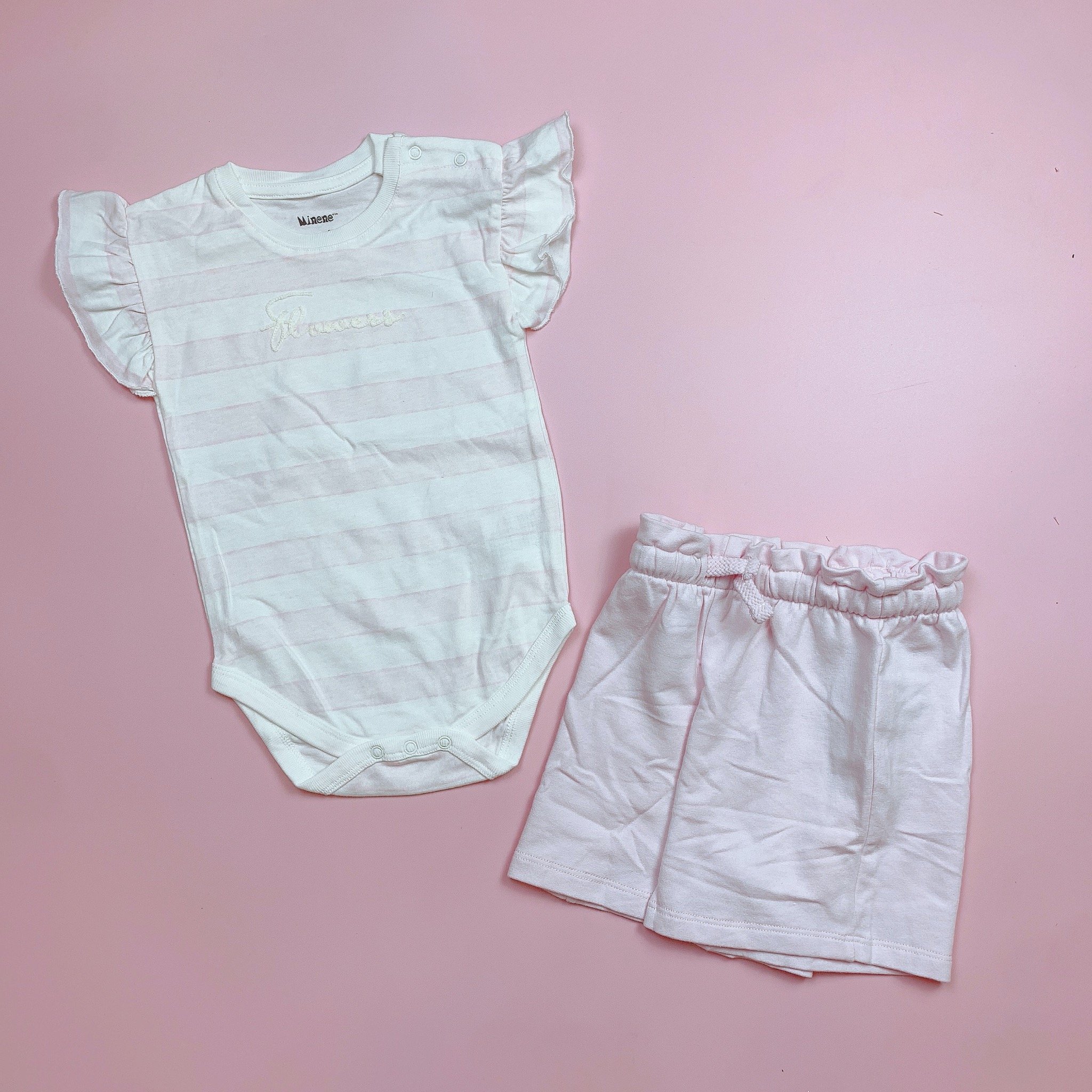 Set body + quần Minene dư xịn nhiều màu BG size 3-24m