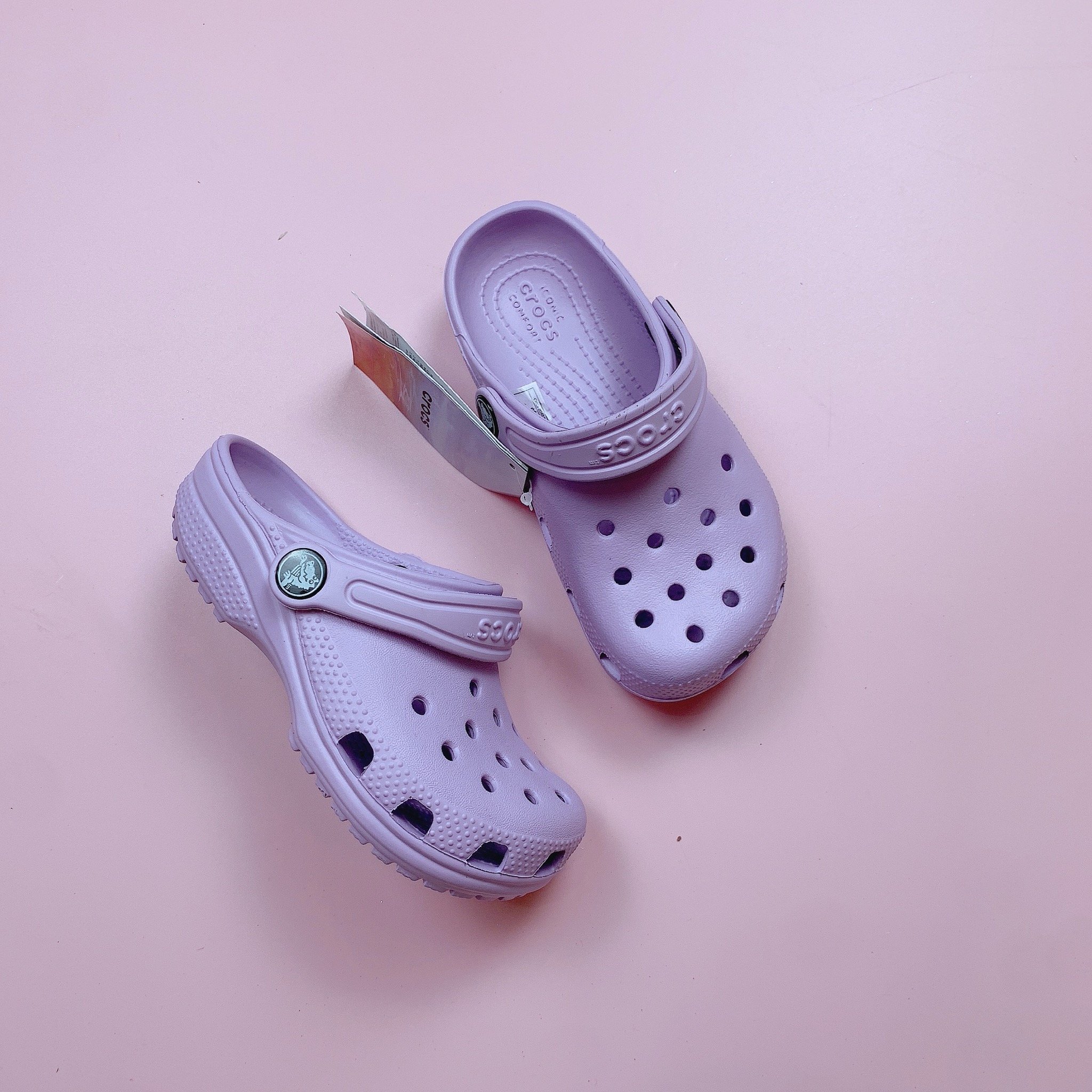 Sục Crocs basic trơn không chữ nhiều màu BTBG