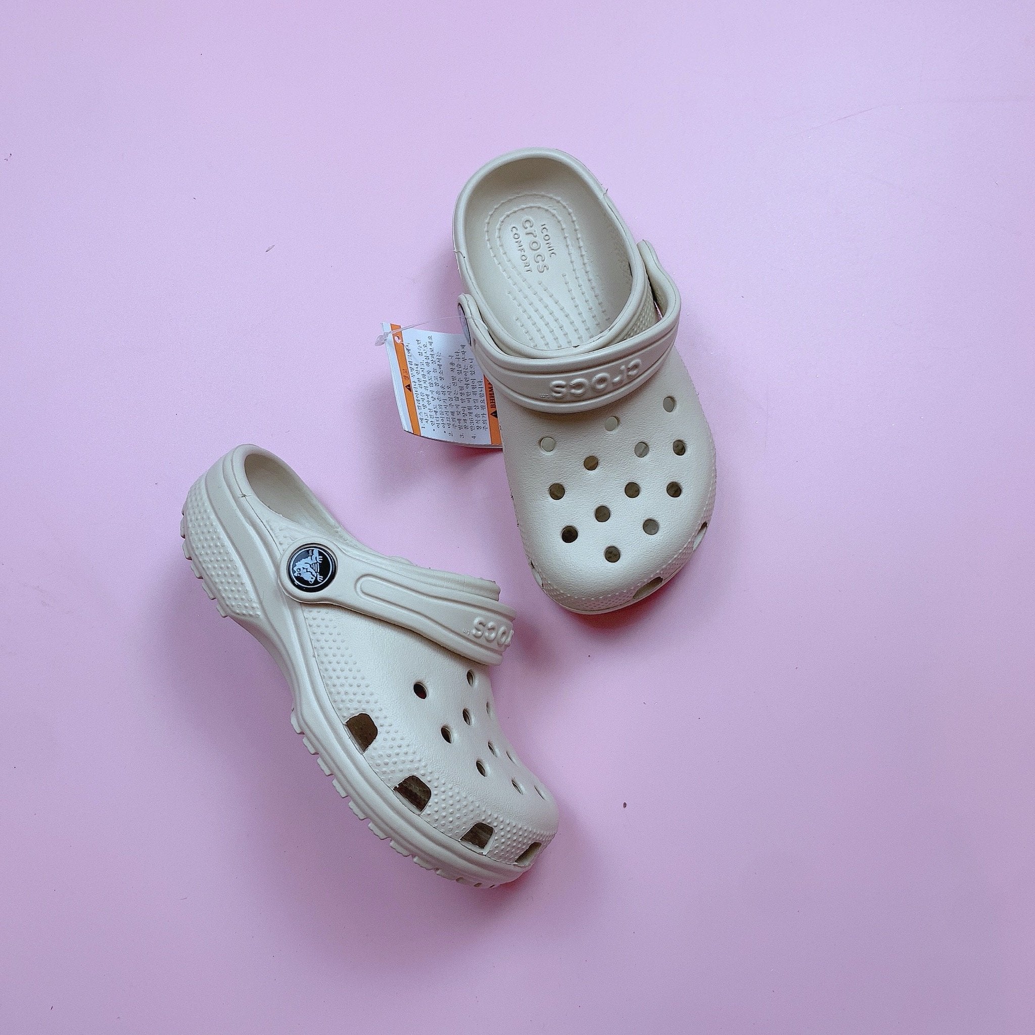 Sục Crocs basic trơn không chữ nhiều màu BTBG