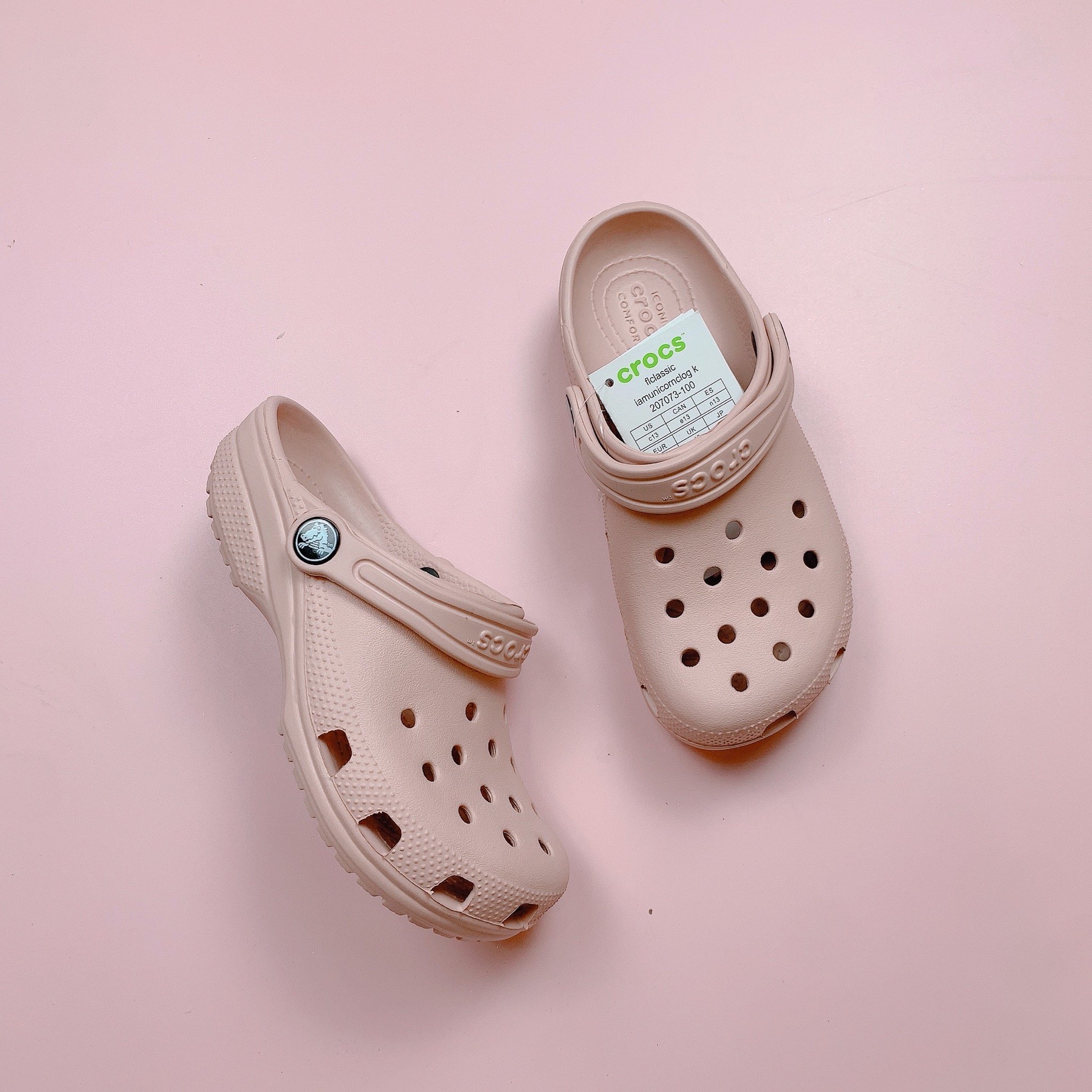 Sục Crocs basic trơn không chữ nhiều màu BTBG