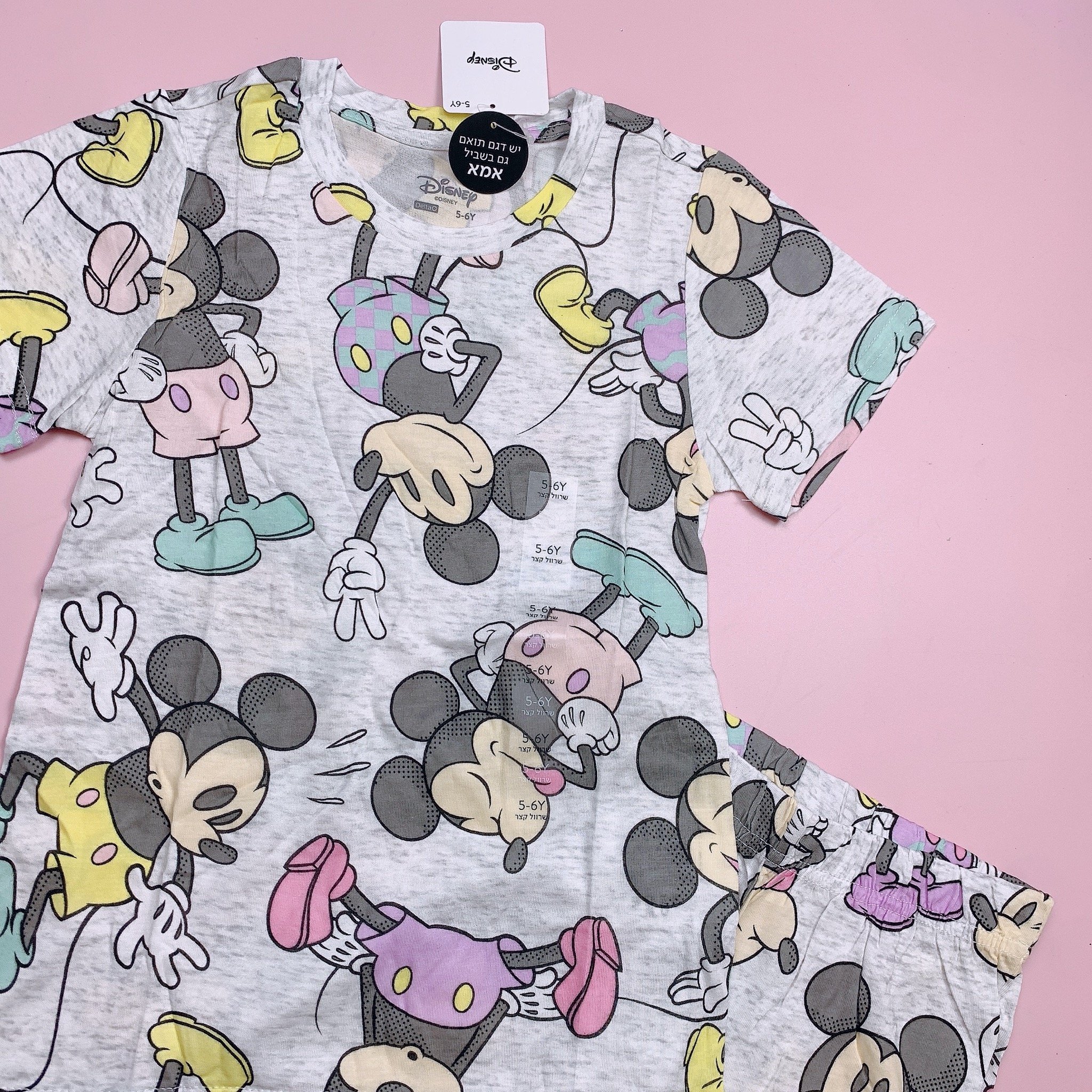 Bộ cotton Delta Mickey Minnie nhiều hình BTBG size 2-16y