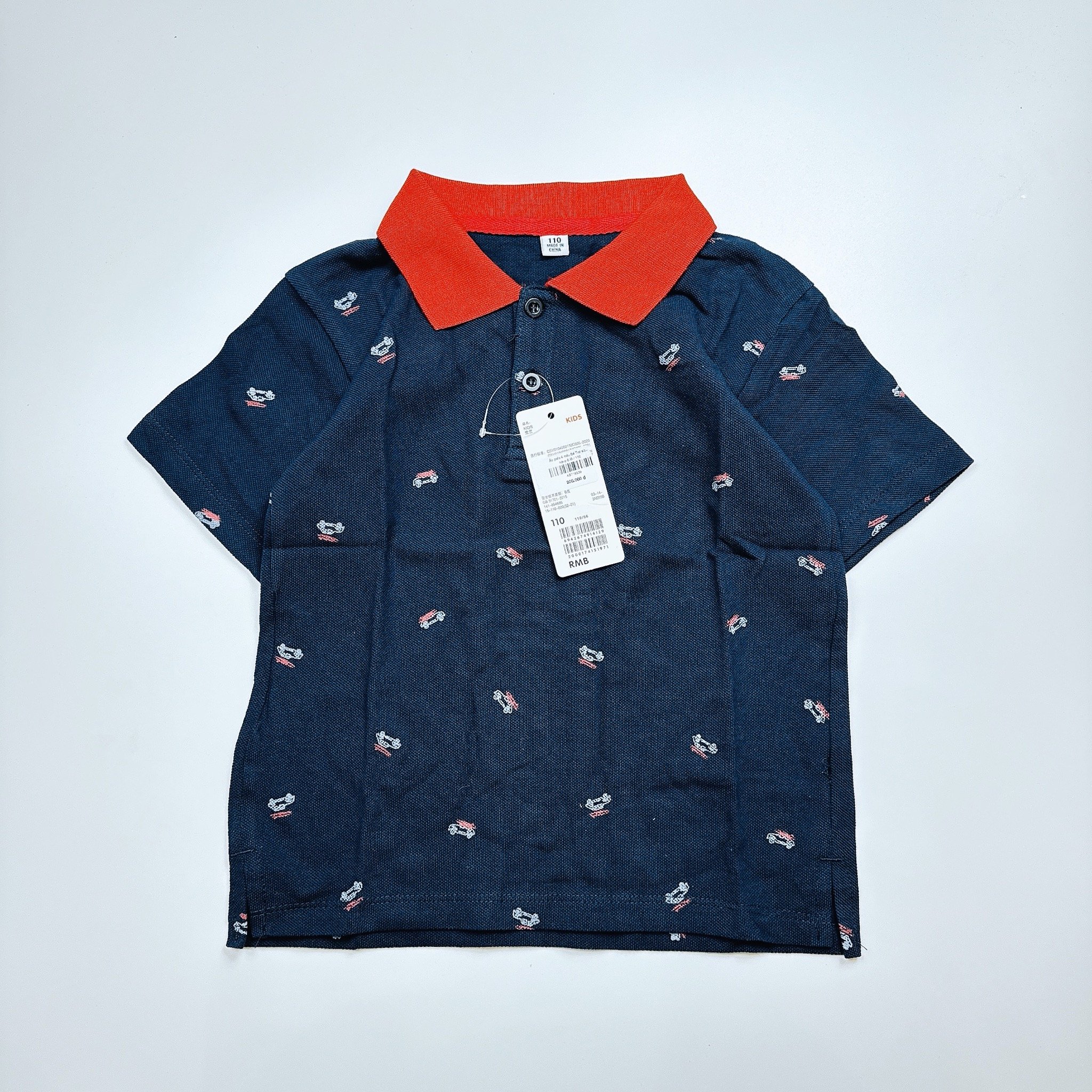 Áo polo 6 màu Bé Trai size 110 - 160