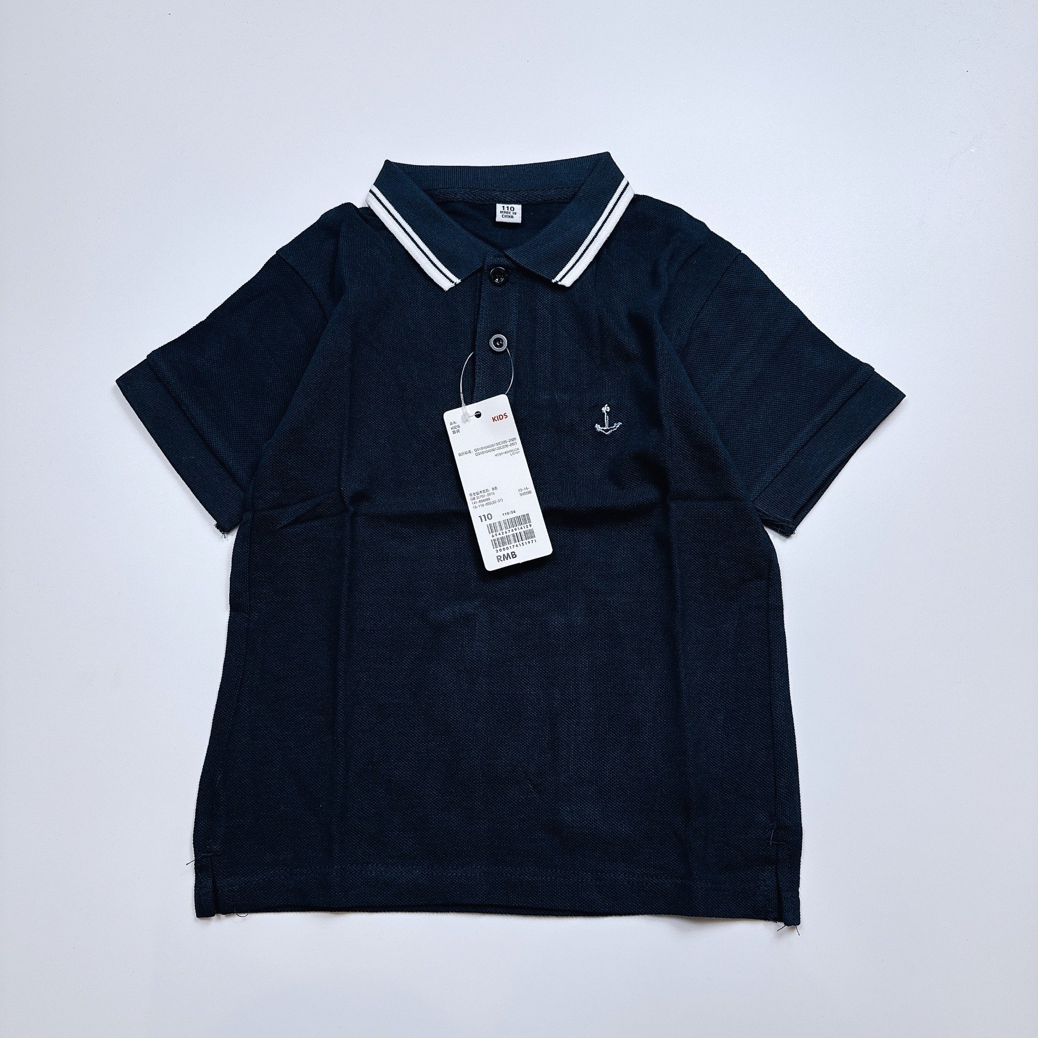 Áo polo 6 màu Bé Trai size 110 - 160