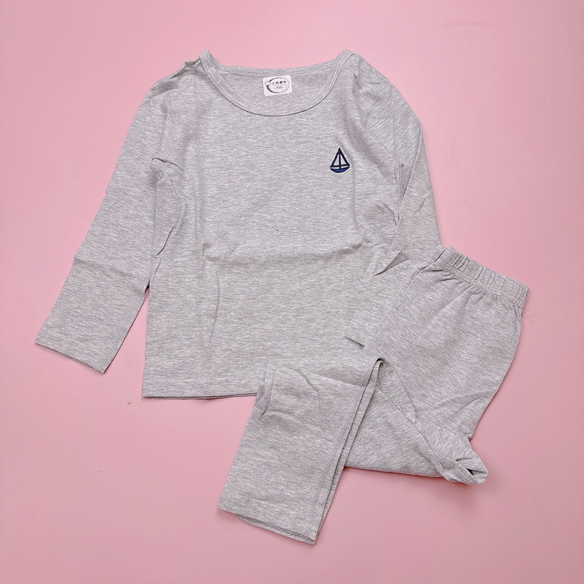 Bộ cotton nhiều hình Bé Trai Bé Gái size 90 - 130 - Bảng màu 1