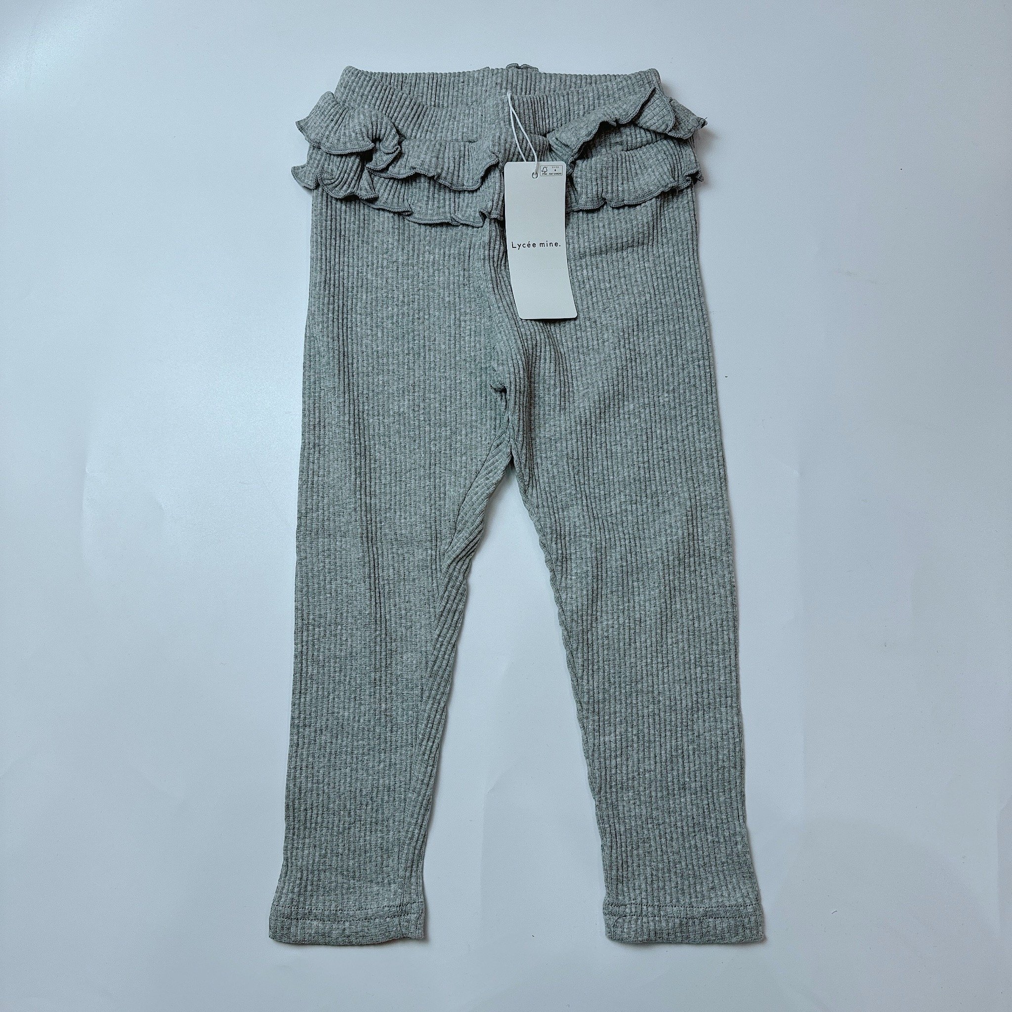 Quần legging thun tăm Lycee Mine xuất Nhật nhiều màu bé gái size 90-150