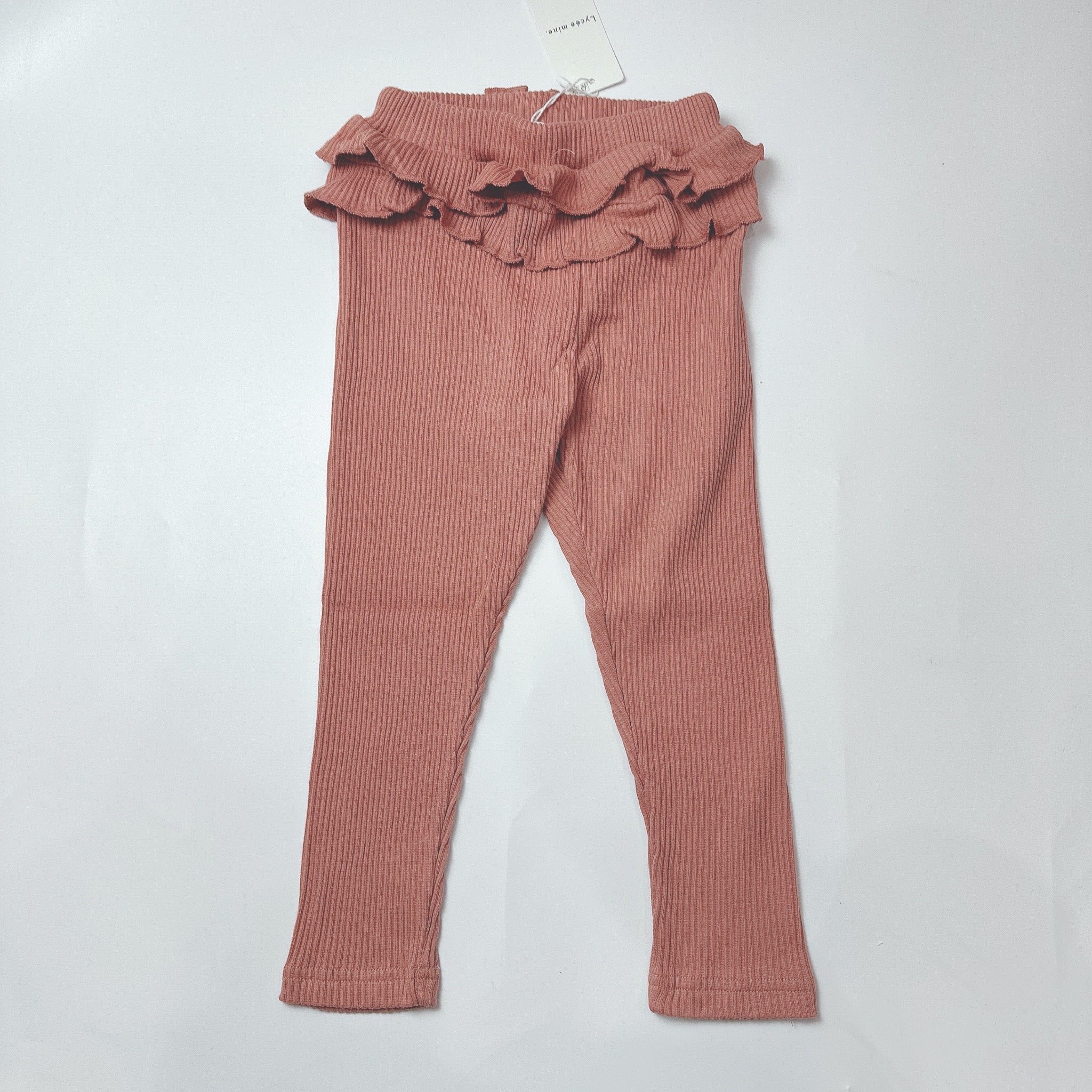 Quần legging thun tăm Lycee Mine xuất Nhật nhiều màu bé gái size 90-150