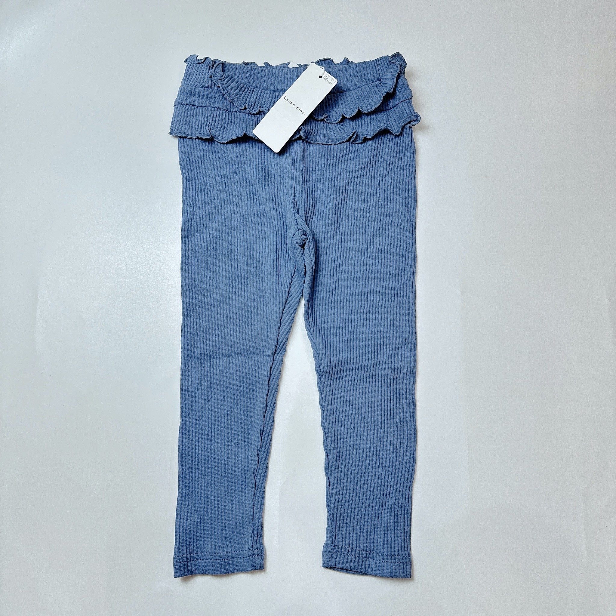 Quần legging thun tăm Lycee Mine xuất Nhật nhiều màu bé gái size 90-150