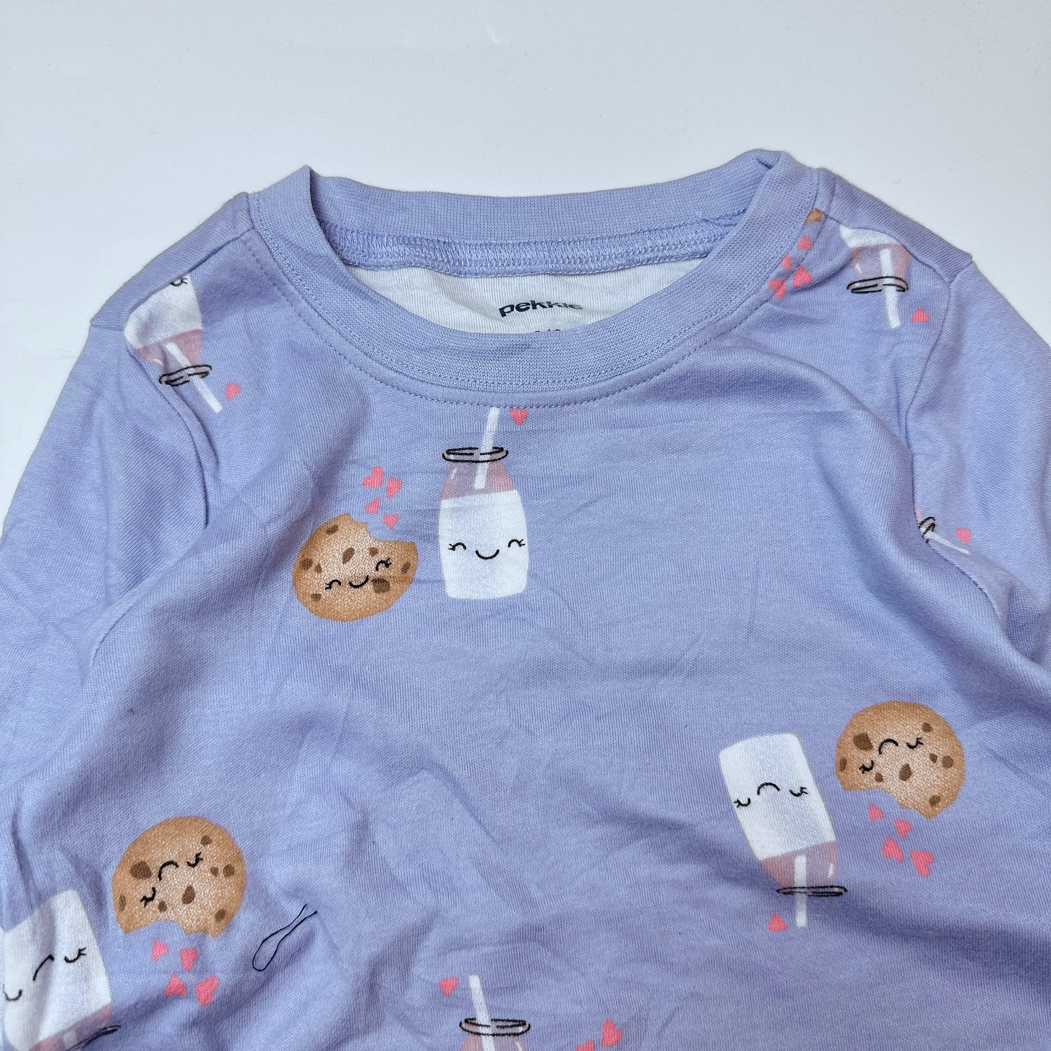 Bộ cotton Pekkle nhiều mẫu Bé Gái size 2 - 10y