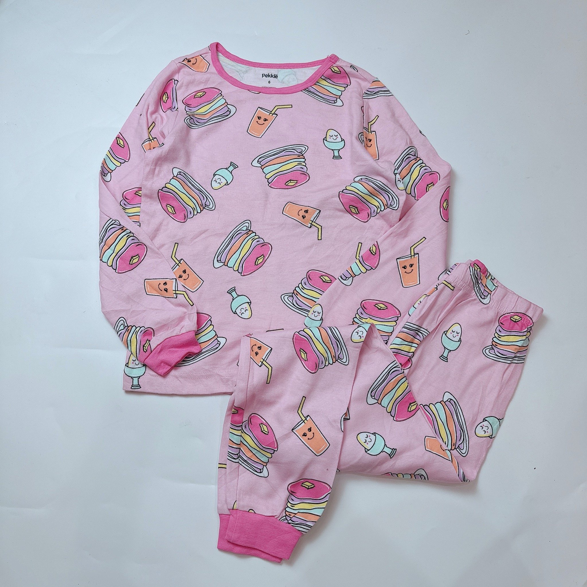 Bộ cotton Pekkle nhiều mẫu Bé Gái size 2 - 10y