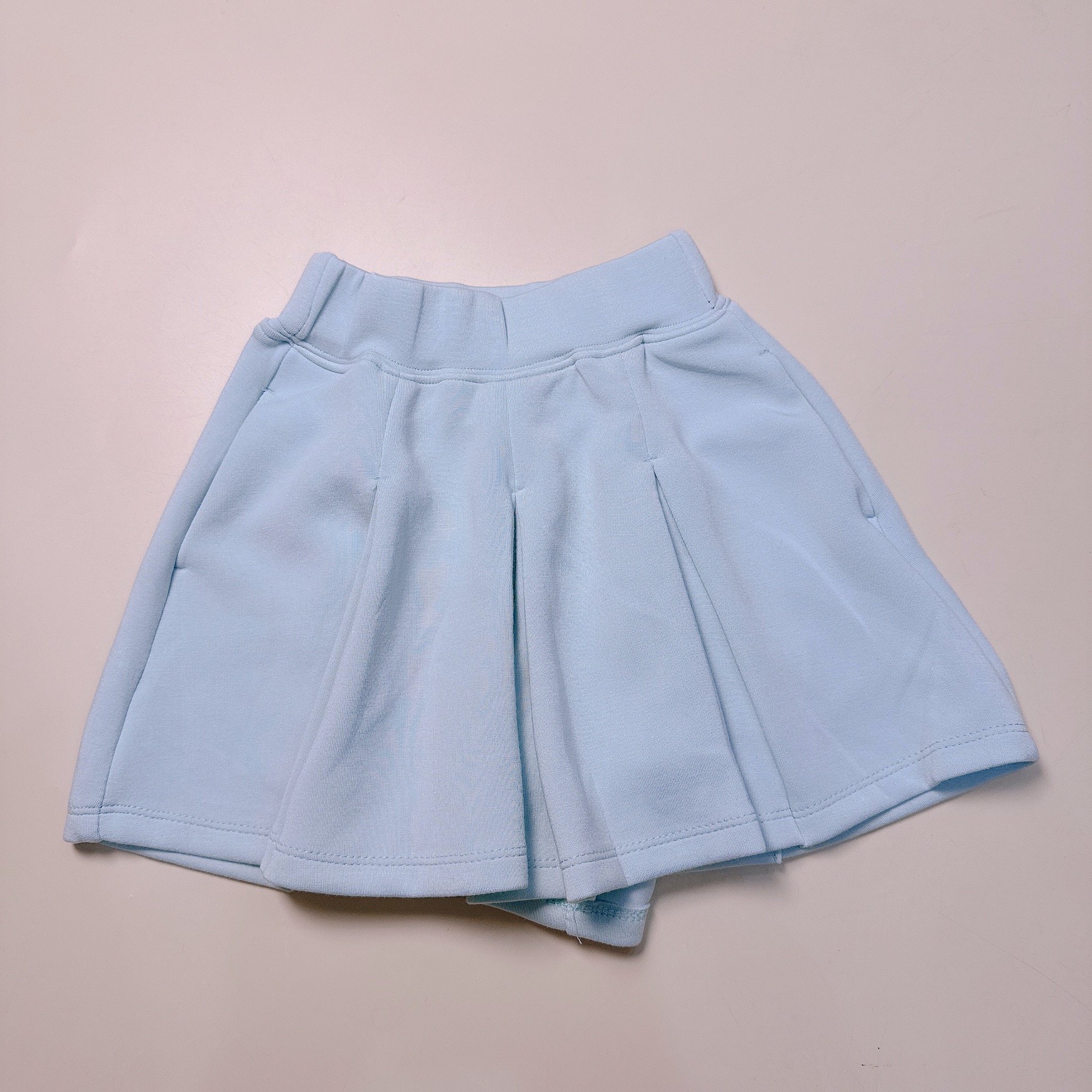 CVAY07 - Quần váy xếp ly vải thun mềm nhiều màu cho bé gái size 110-160