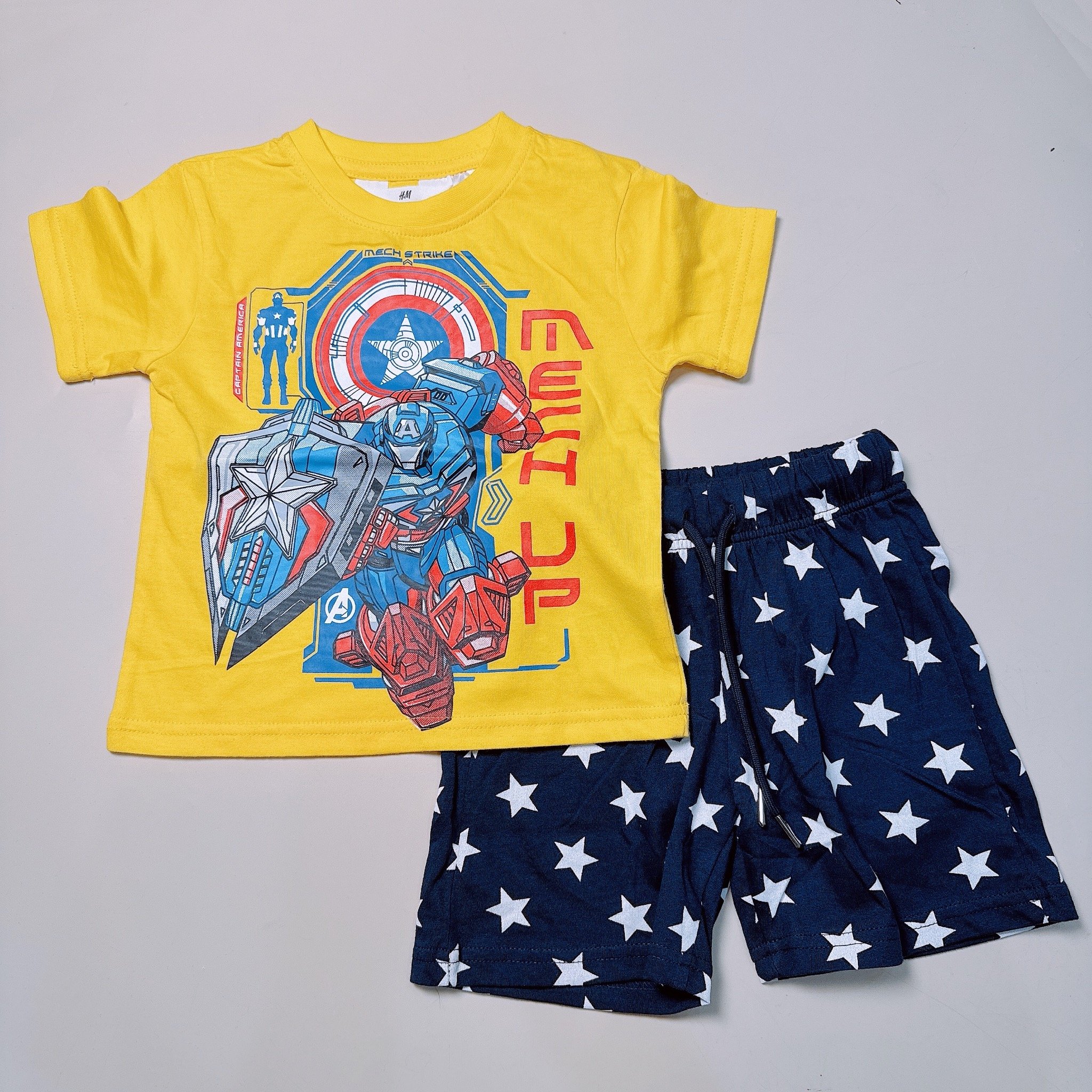 Bộ cotton Hm nhiều mẫu cho bé trai size 2-10y