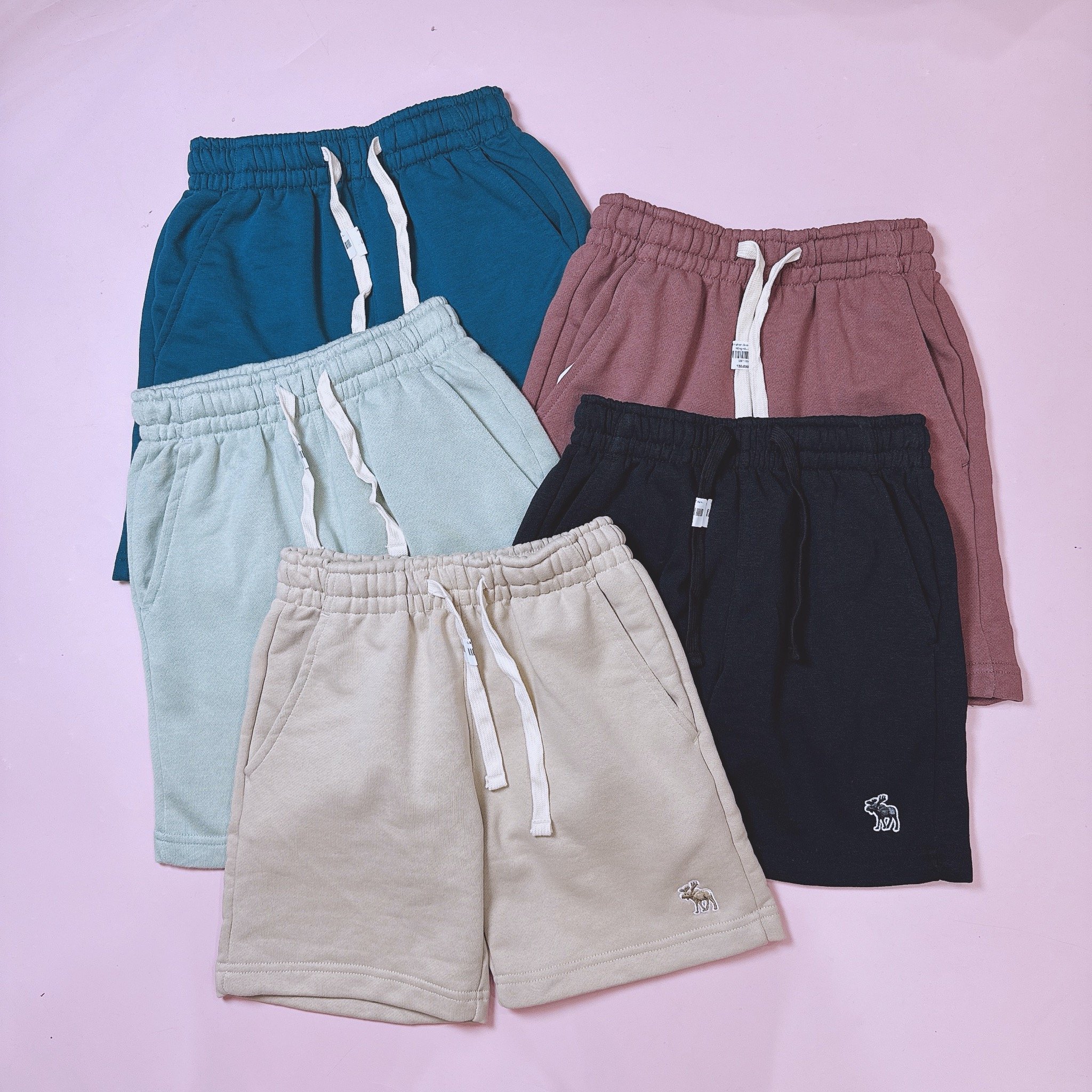 Quần short da cá A.E dư xịn trơn nhiều màu cho bé size 5-16y