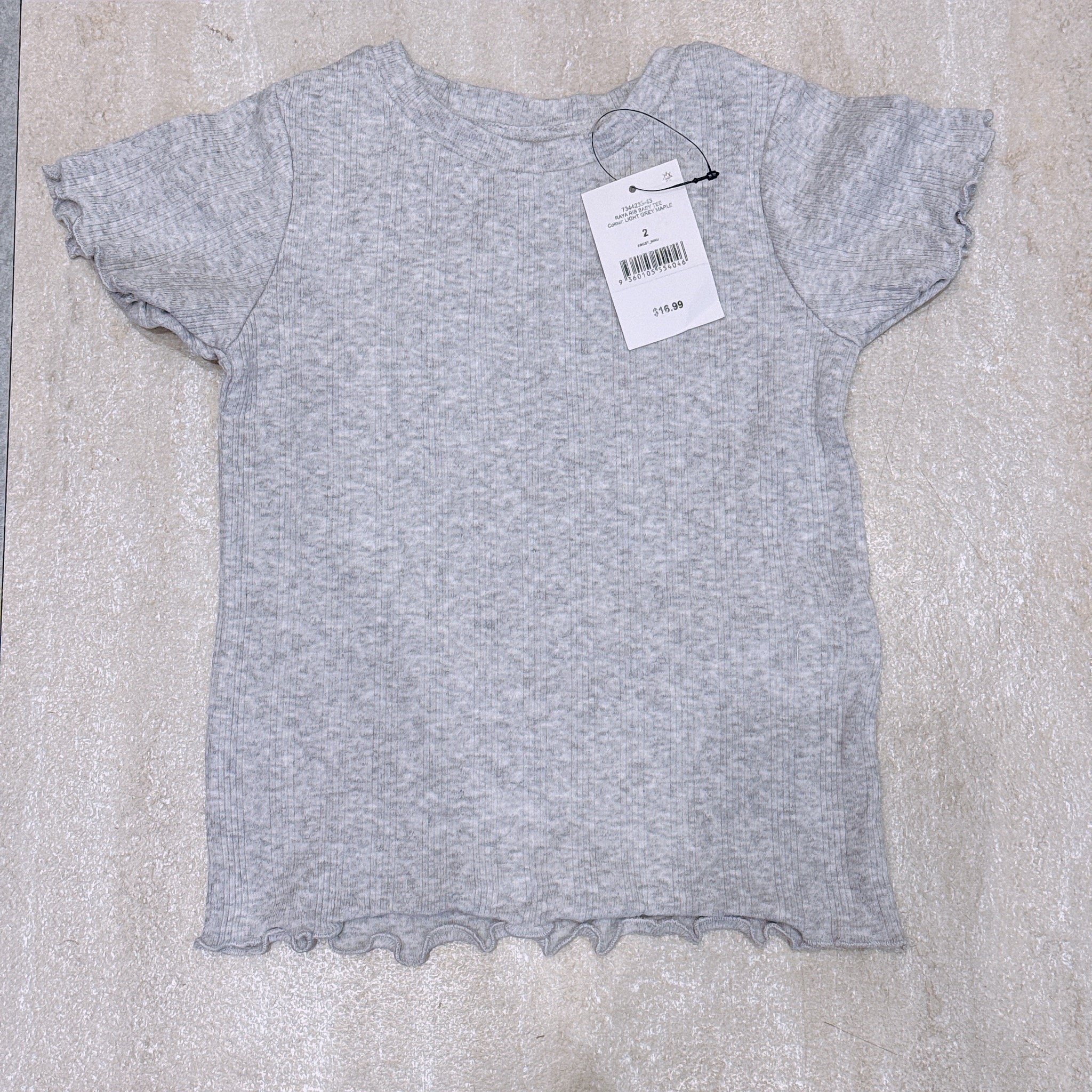 Áo thun cotton on dư xịn nhiều màu cho bé gái size 2-10y