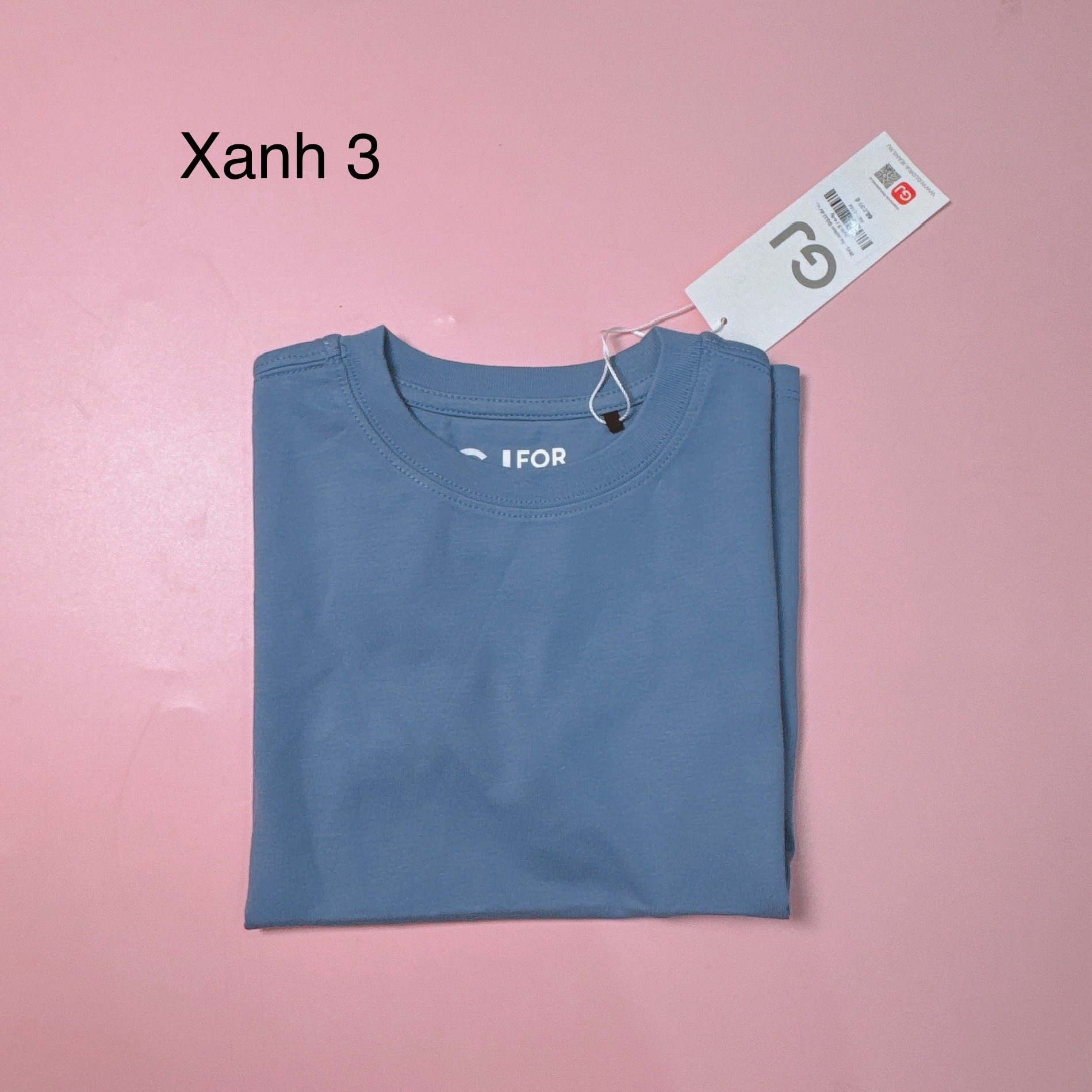 BM3 - Áo cotton GGJJ dư xịn trơn nhiều màu cho bé trai size 2-14y