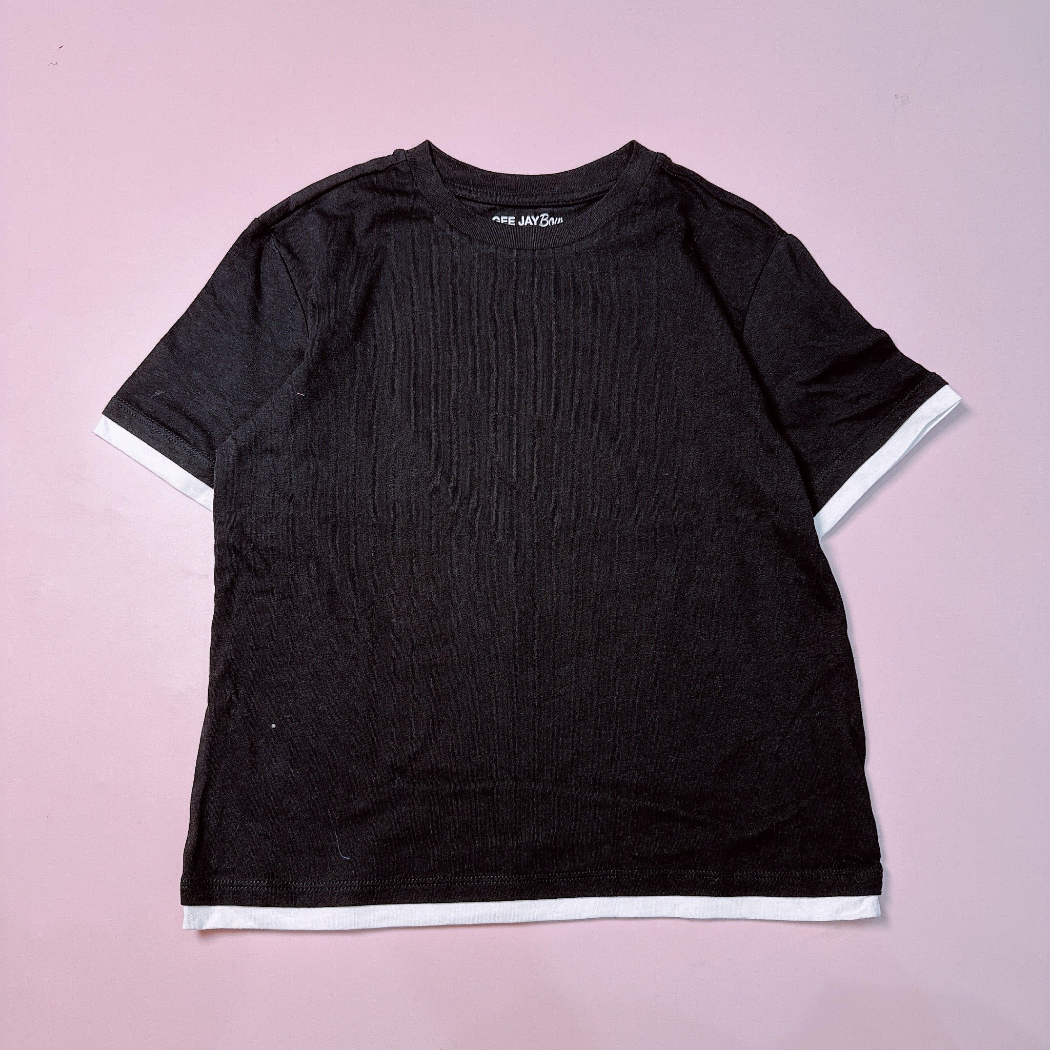 BM3 - Áo cotton GGJJ dư xịn trơn nhiều màu cho bé trai size 2-14y