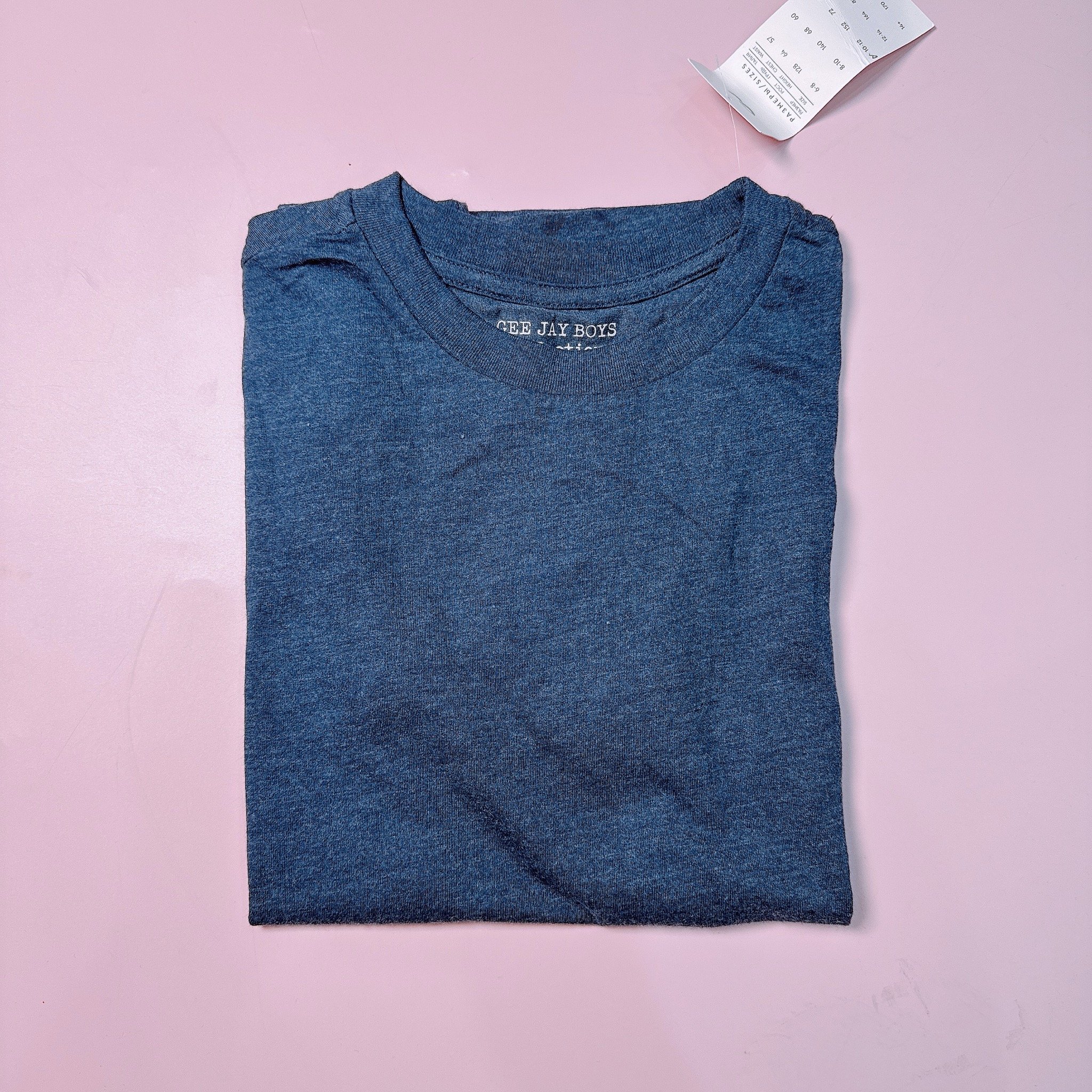 BM3 - Áo cotton GGJJ dư xịn trơn nhiều màu cho bé trai size 2-14y