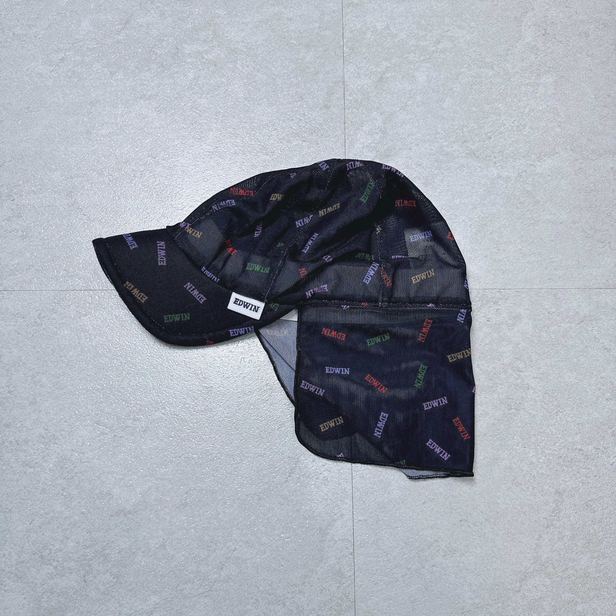 Mũ vành lưới có gáy chống nắng đi biển cho bé size 3-5y