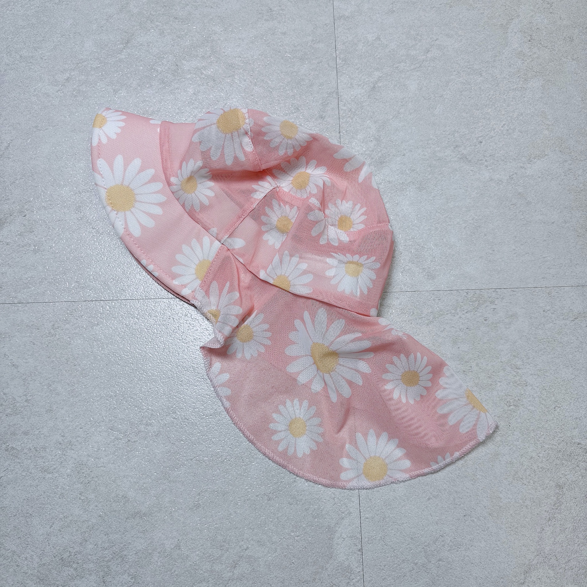 Mũ vành lưới có gáy chống nắng đi biển cho bé size 3-5y