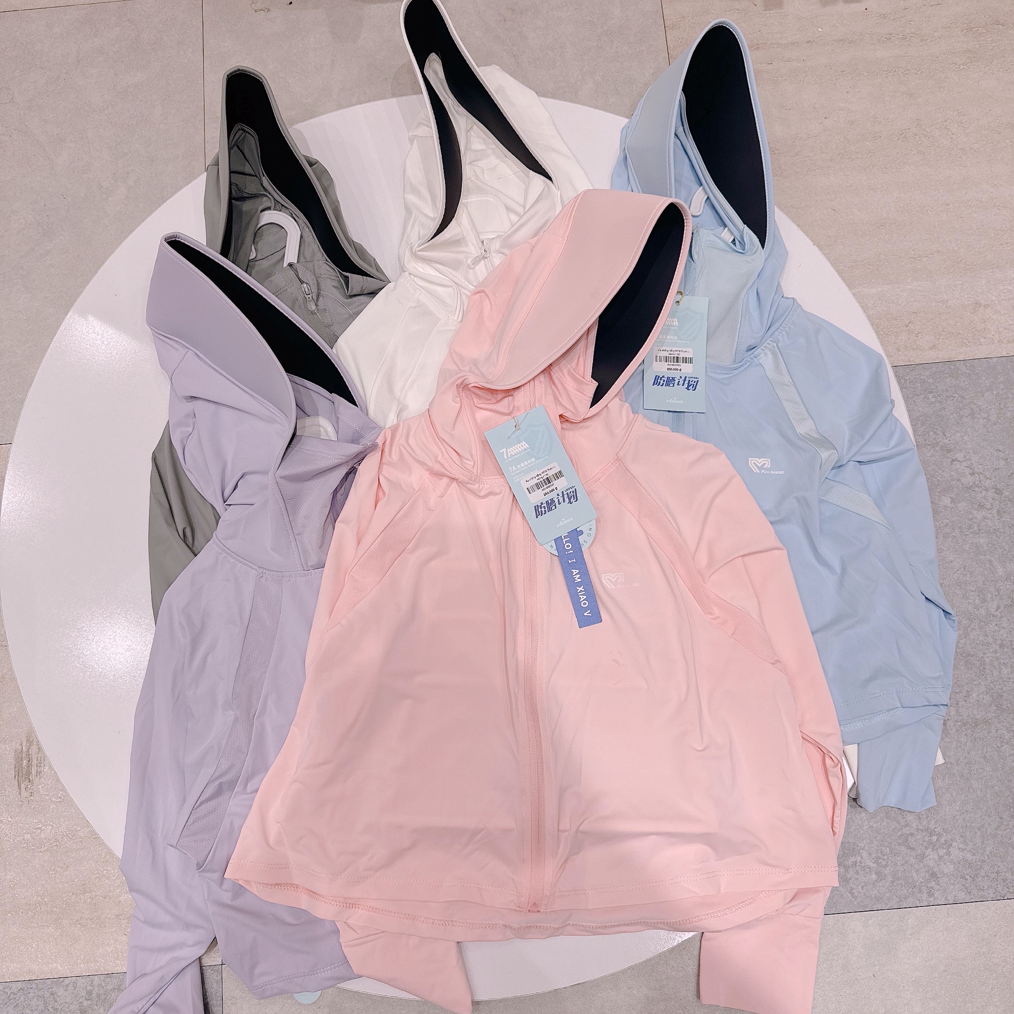 Áo chống nắng KIDS Duck vải làm mát +50UPF nhiều màu cho bé size 120-170