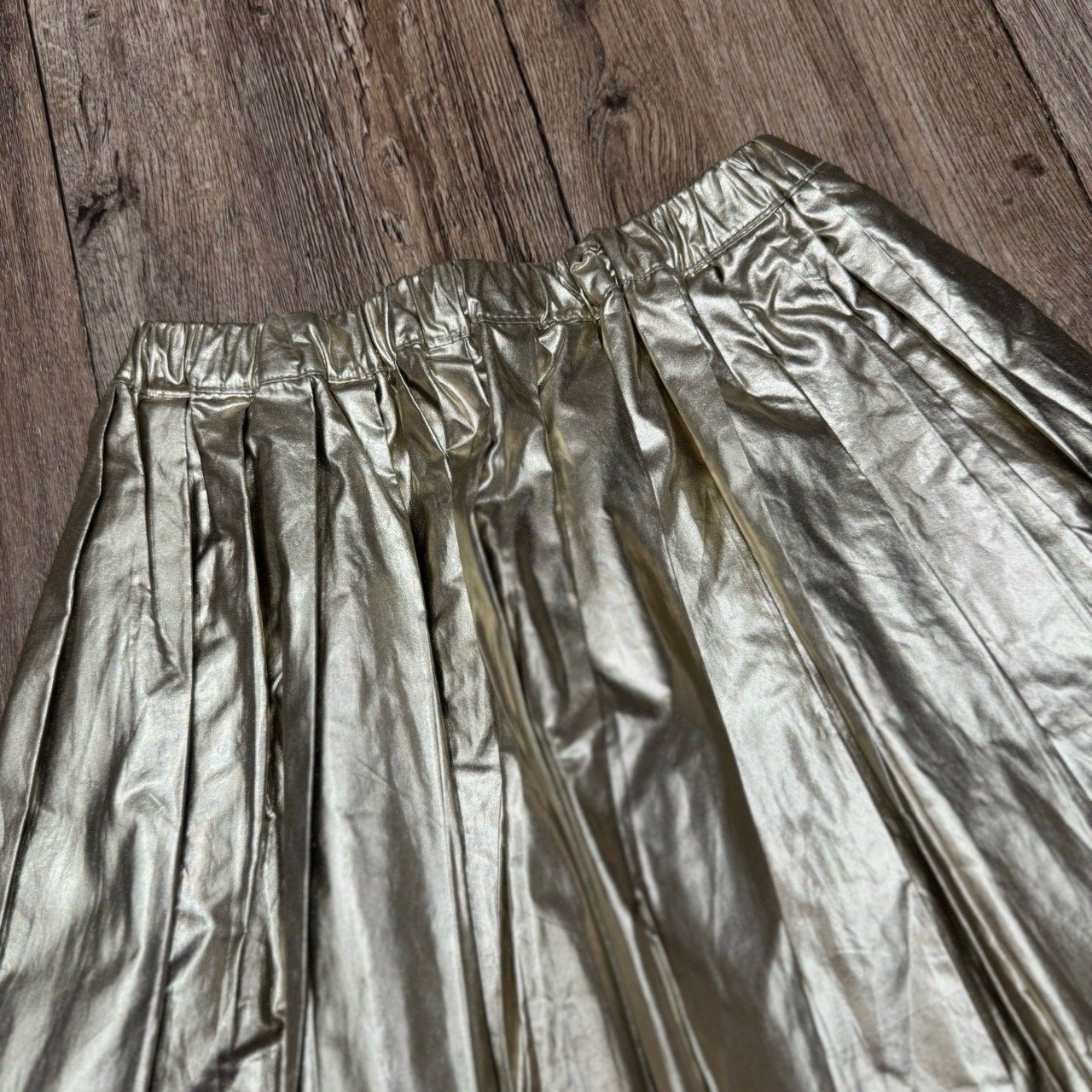 CVAY06 - Chân váy BD màu vàng đồng cho bé gái size 130-155