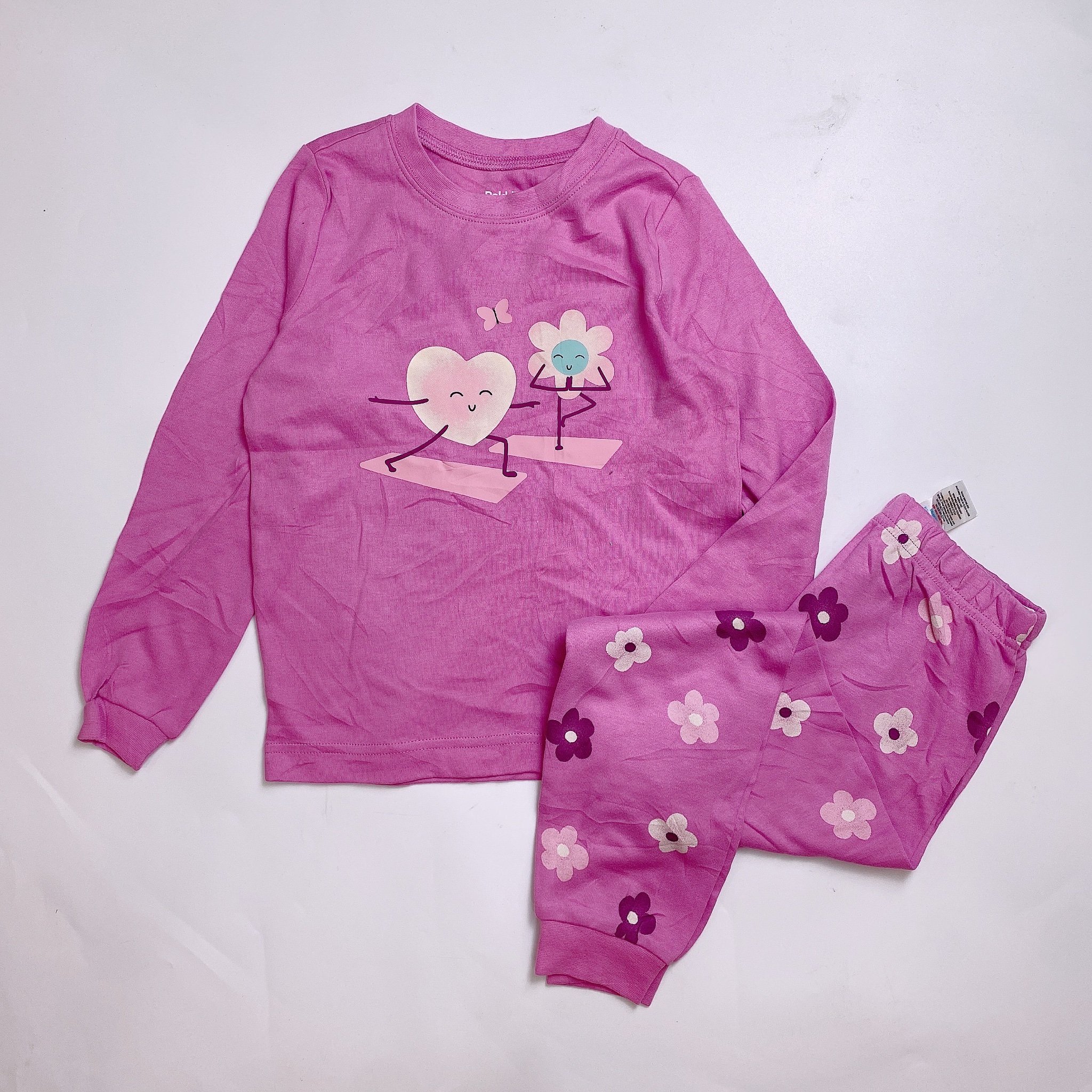 Bộ cotton Pekkle nhiều mẫu Bé Gái size 2 - 10y