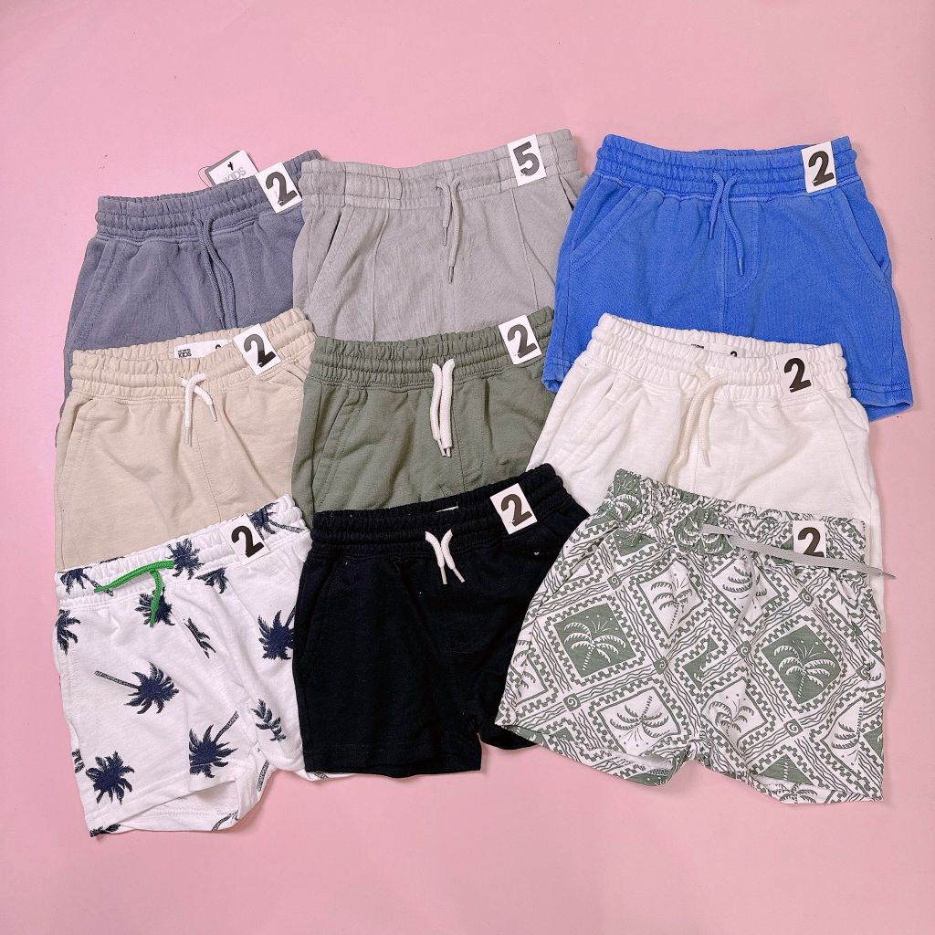 Quần short da cá Cotton On nhiều màu cho bé size 2-16y