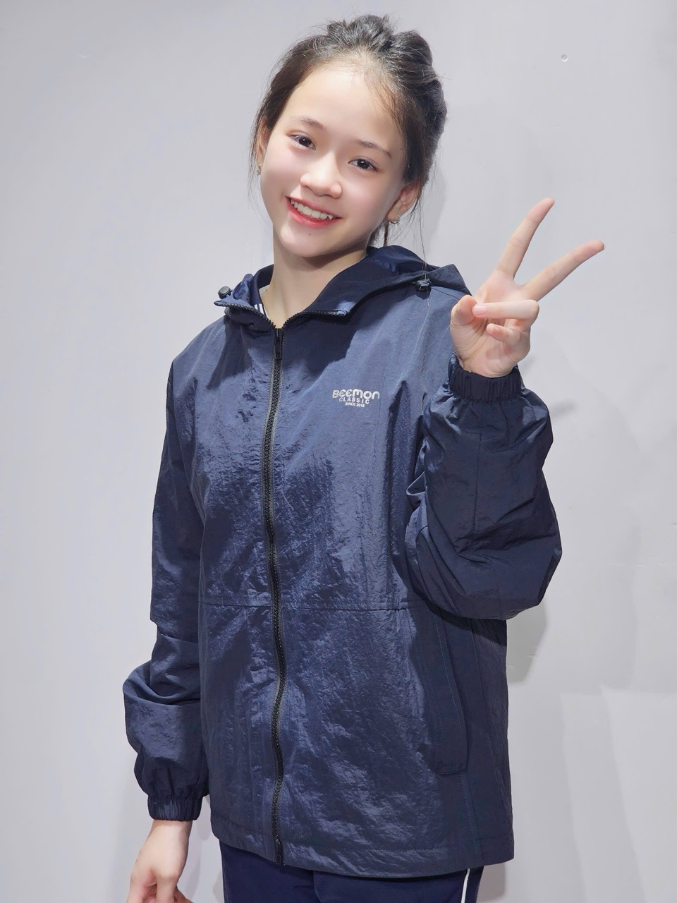 BM2509JK06 - Áo khoác gió 2 lớp Beemon nhiều màu cho bé size 120-160