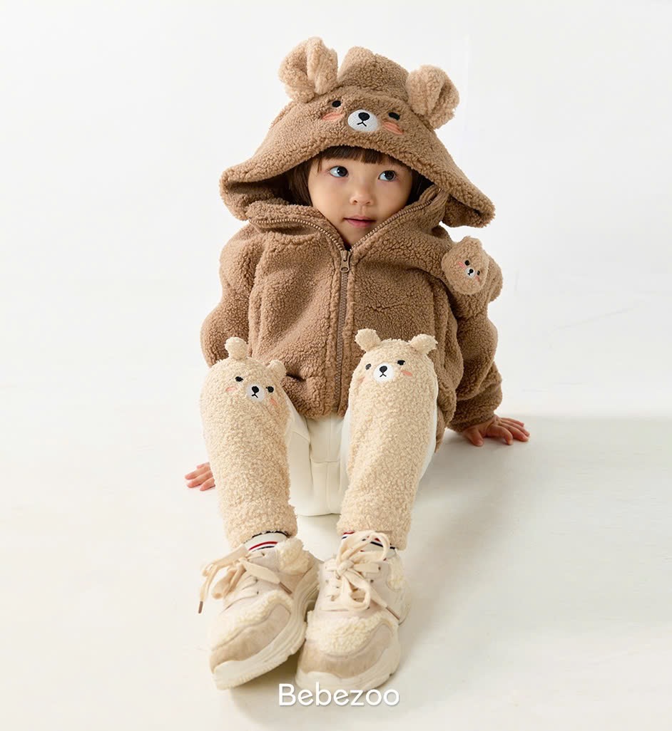 Quần legging lót nỉ Bebezoo nhiều màu cho bé size 100-140