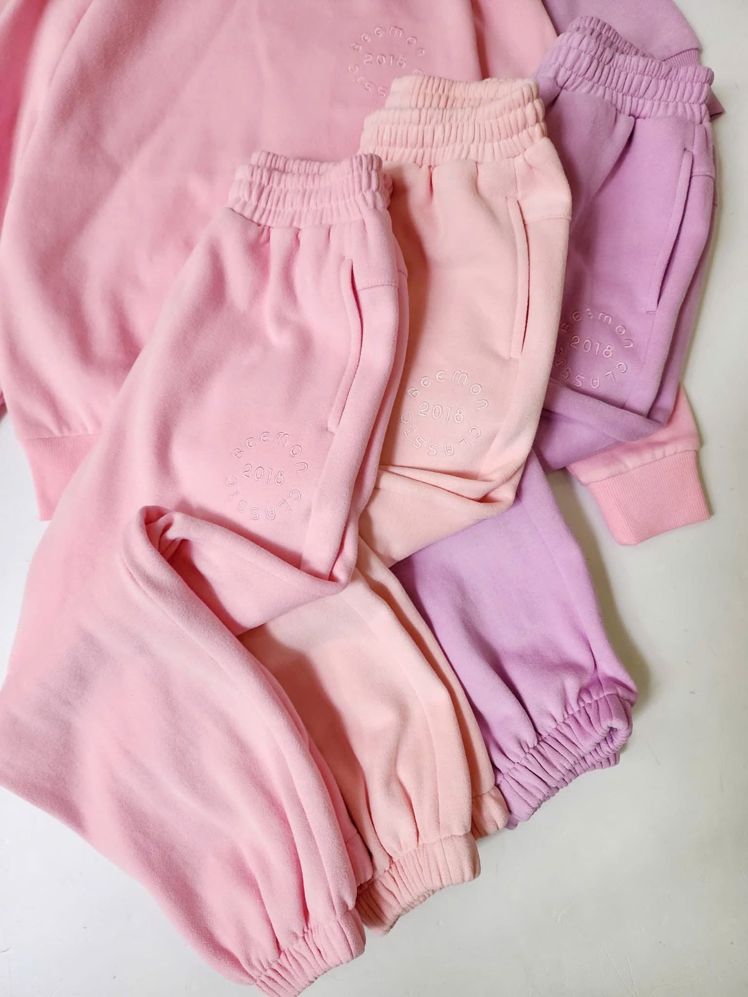 BM2511ST01 - Bộ nỉ bông Beemon 3 màu cho bé gái size 120-160