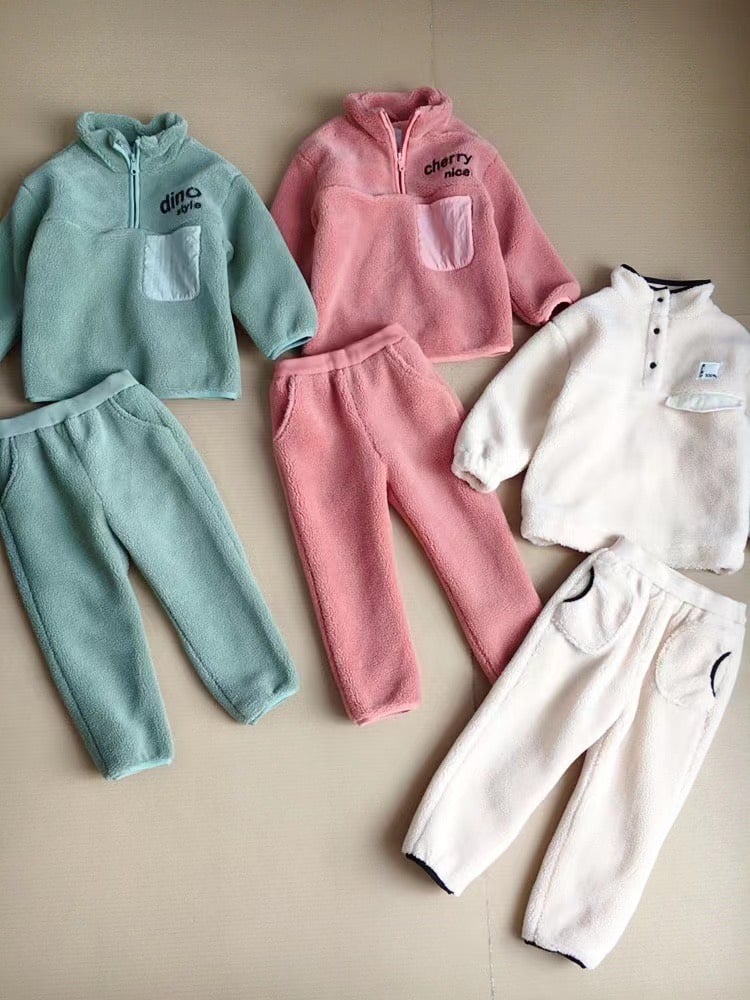 Bộ lông Zara túi ngực 3 màu size 9m - 5y