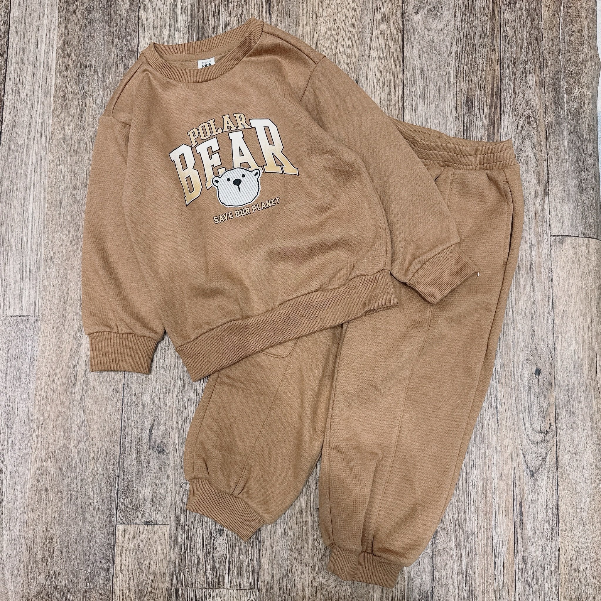 Bộ nỉ bông Topten 3 mẫu cho BTBG size 110 - 170