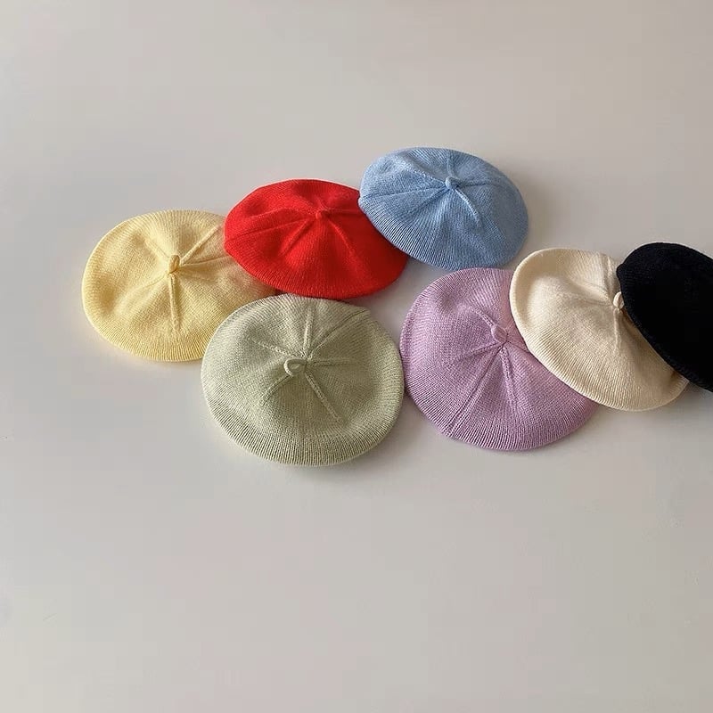 Mũ nồi len 8 màu trơn Freesize 1 - 6y