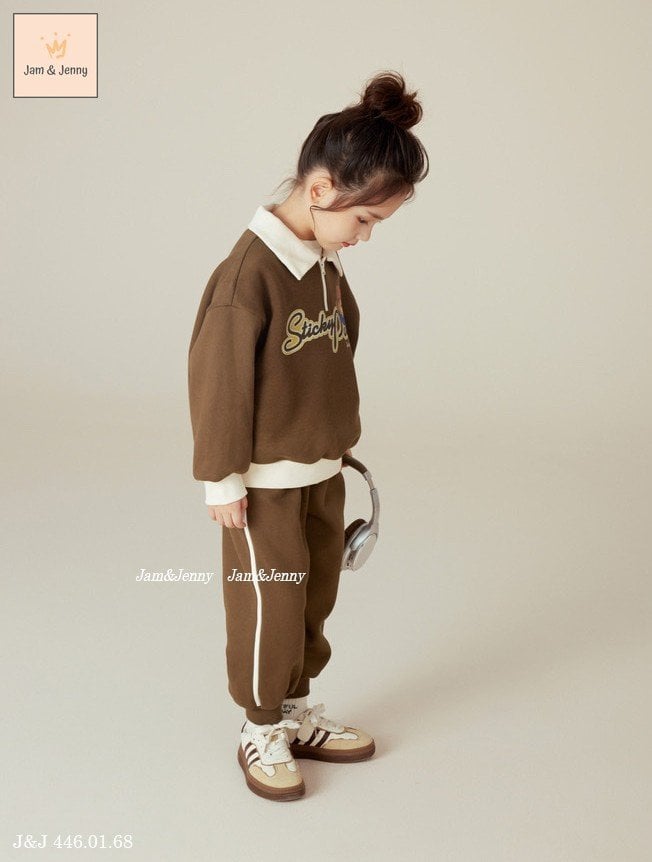 Bộ nỉ Jam&Jenny cổ đức Sticky Paus 3 màu size 2 - 12y