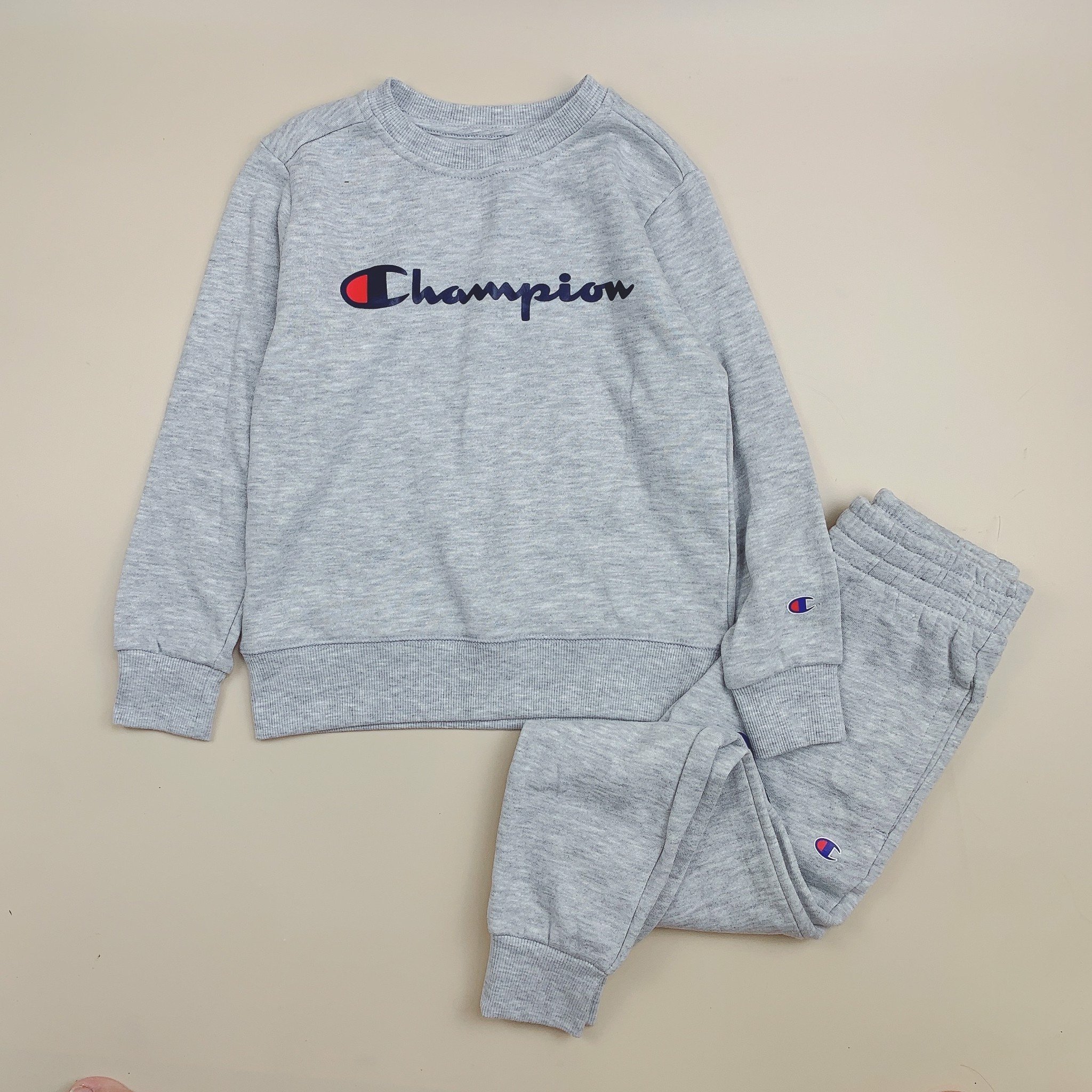 Bộ Champion nỉ bông nhiều màu 1-7y BT