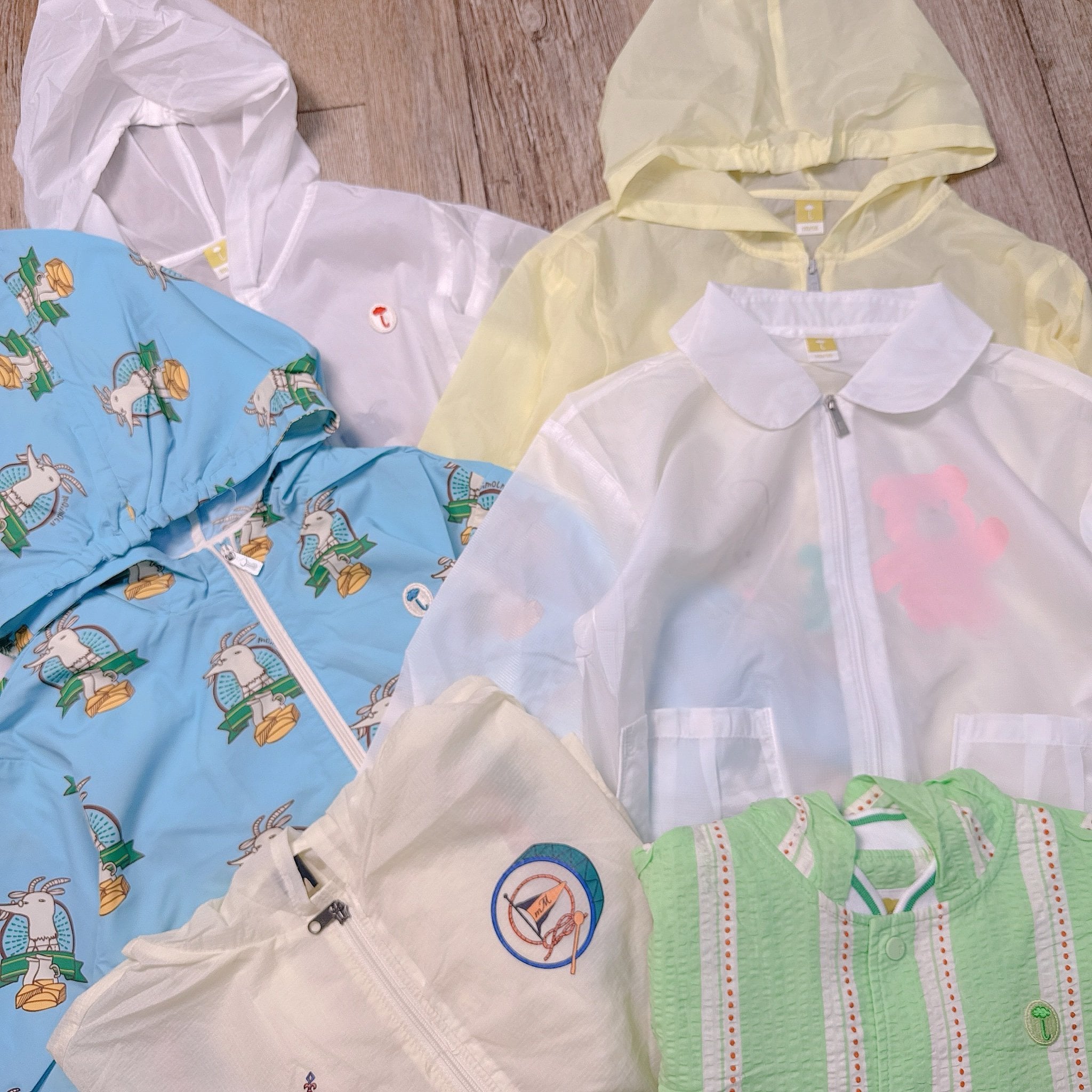 Áo khoác gió 1 lớp Moimoln nhiều màu cho bé size 90-140