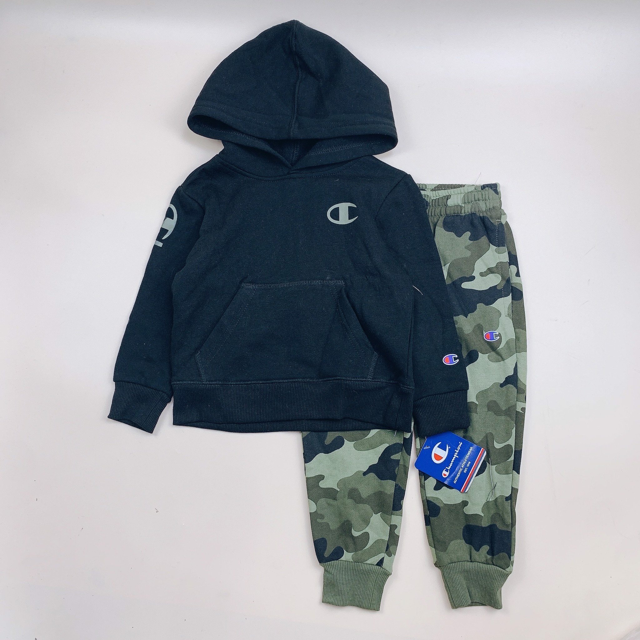 Bộ Champion nỉ bông nhiều màu 1-7y BT