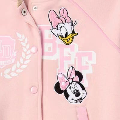 Áo khoác bomber nỉ bông Disney dư xịn nhiều màu cho bé size 3-10y