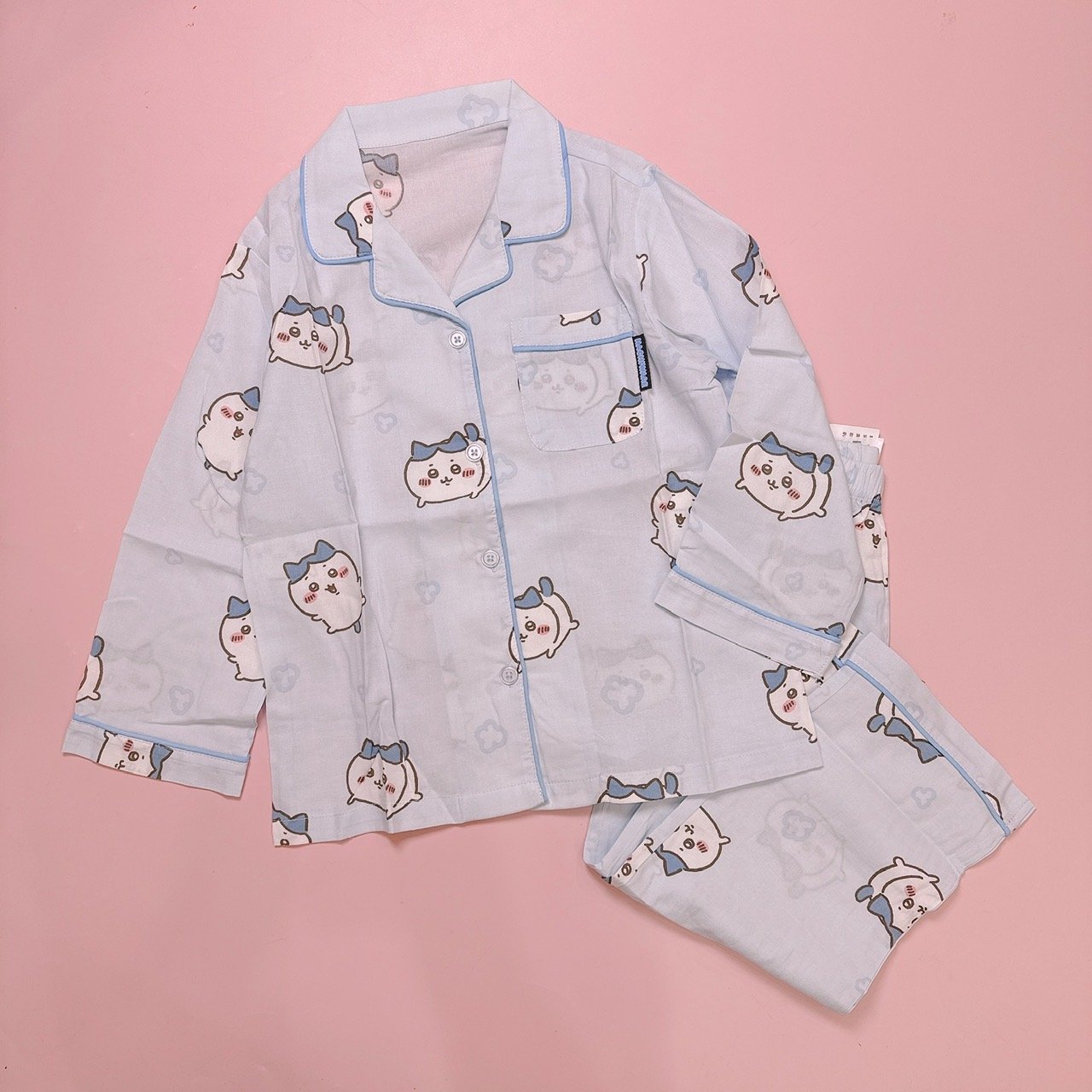 Pyjama thô dài tay vải Hàn nhiều mẫu cho bé size 110 - 160
