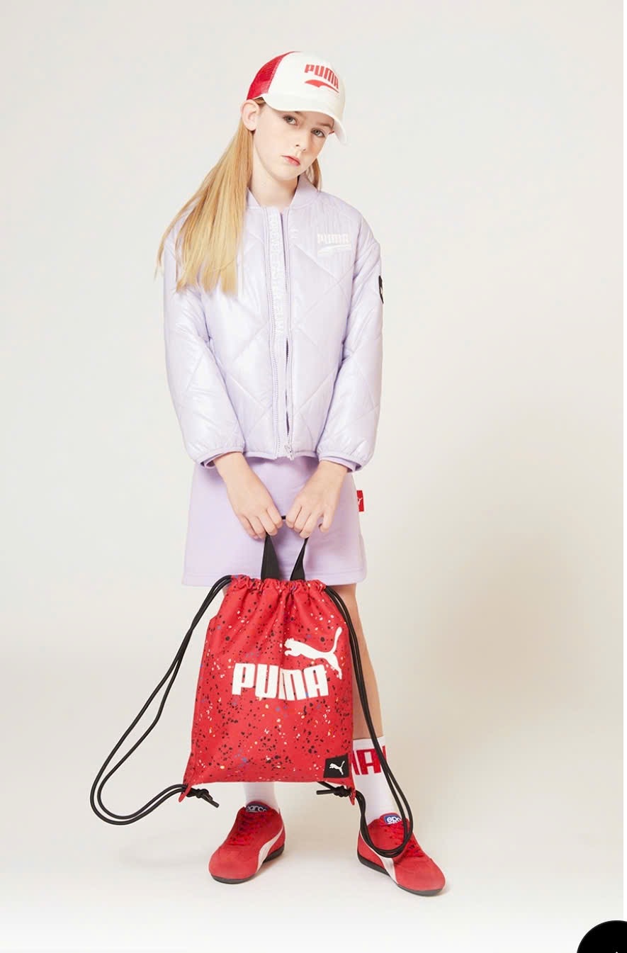 Áo khoác phao bomber PM dư xịn xuất Hàn 2 màu đen/tím cho bé size 120-160