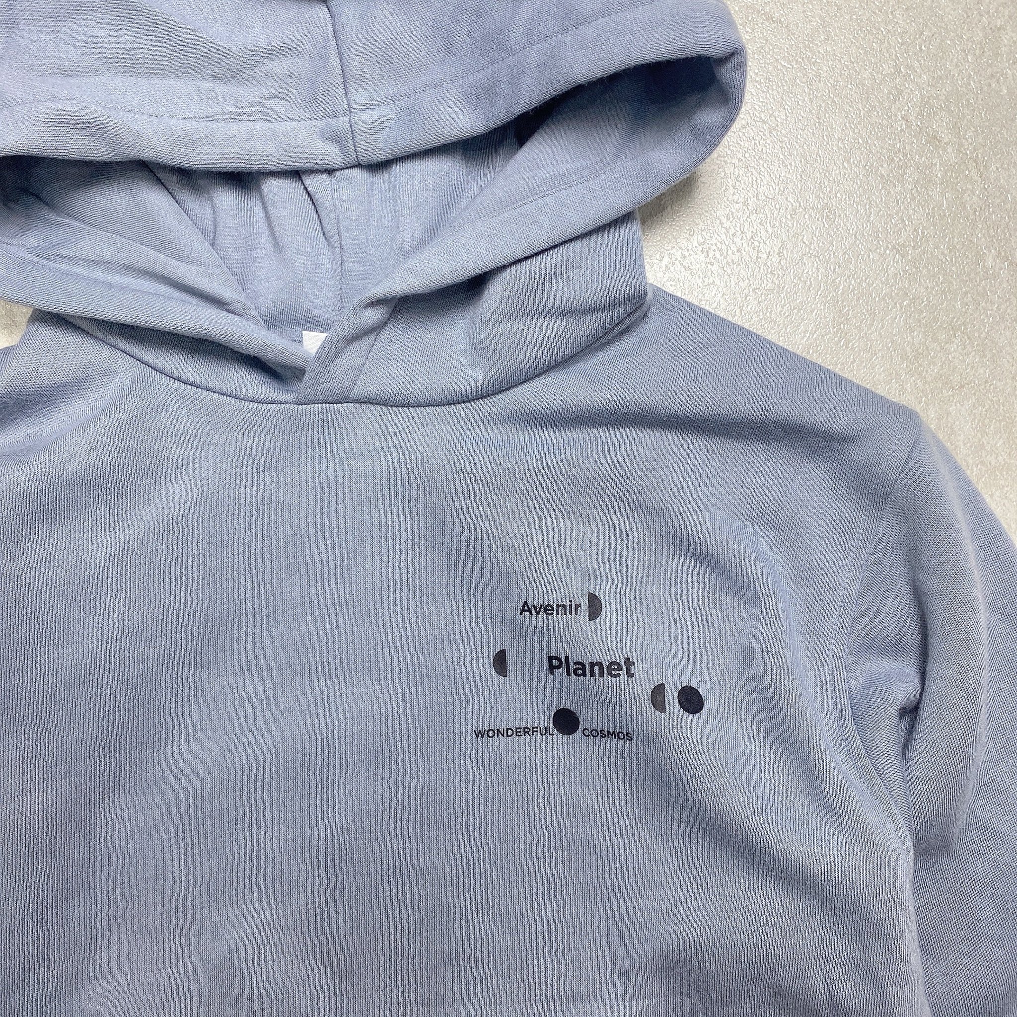 Áo nỉ hoodie Topten in Planet 3 màu ghi / đen / xanh size 130 - 170