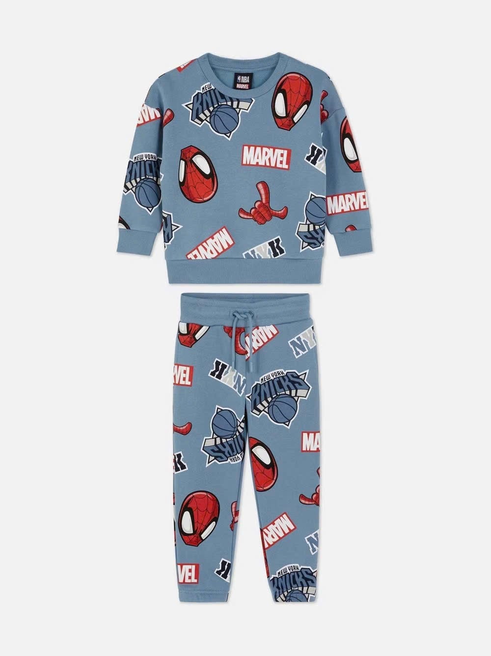 Bộ nỉ Pri.mark Marvel Spiderman nhiều màu cho bé trai size 2-8y