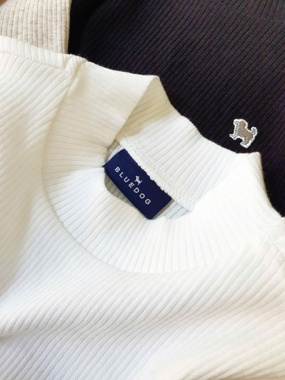 BM2511ST04 - Áo thun giữ nhiệt thêu cún nhiều màu cho bé size 80-160