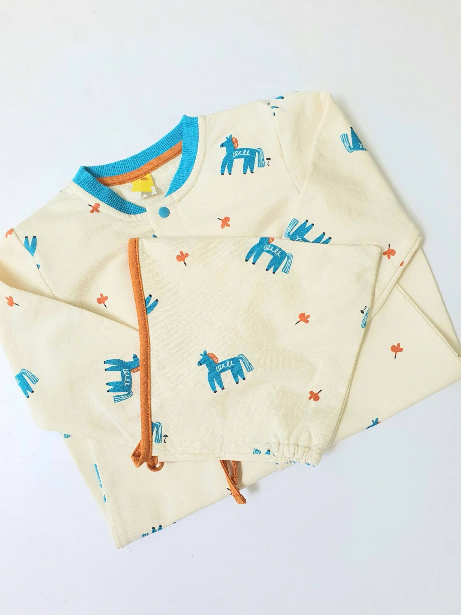 BODY02 - Body da cá MM kèm mũ cho bé size 73-90