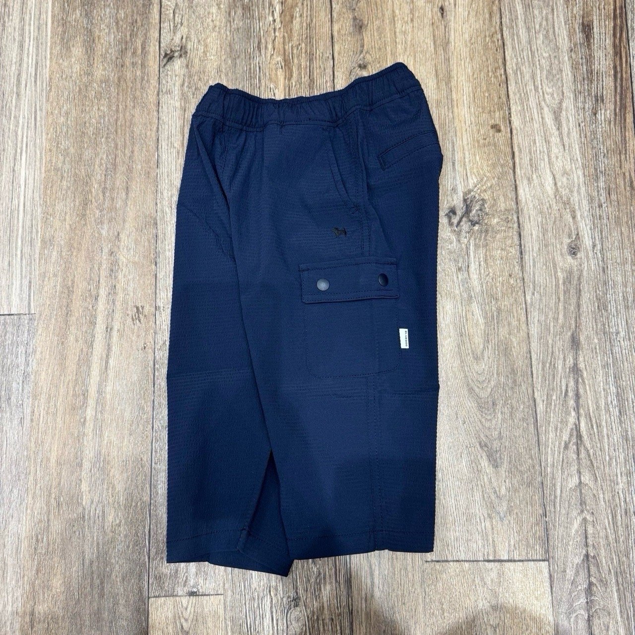 Quần baggy vải xốp BD xuất Hàn màu navy cho bé size 100-155