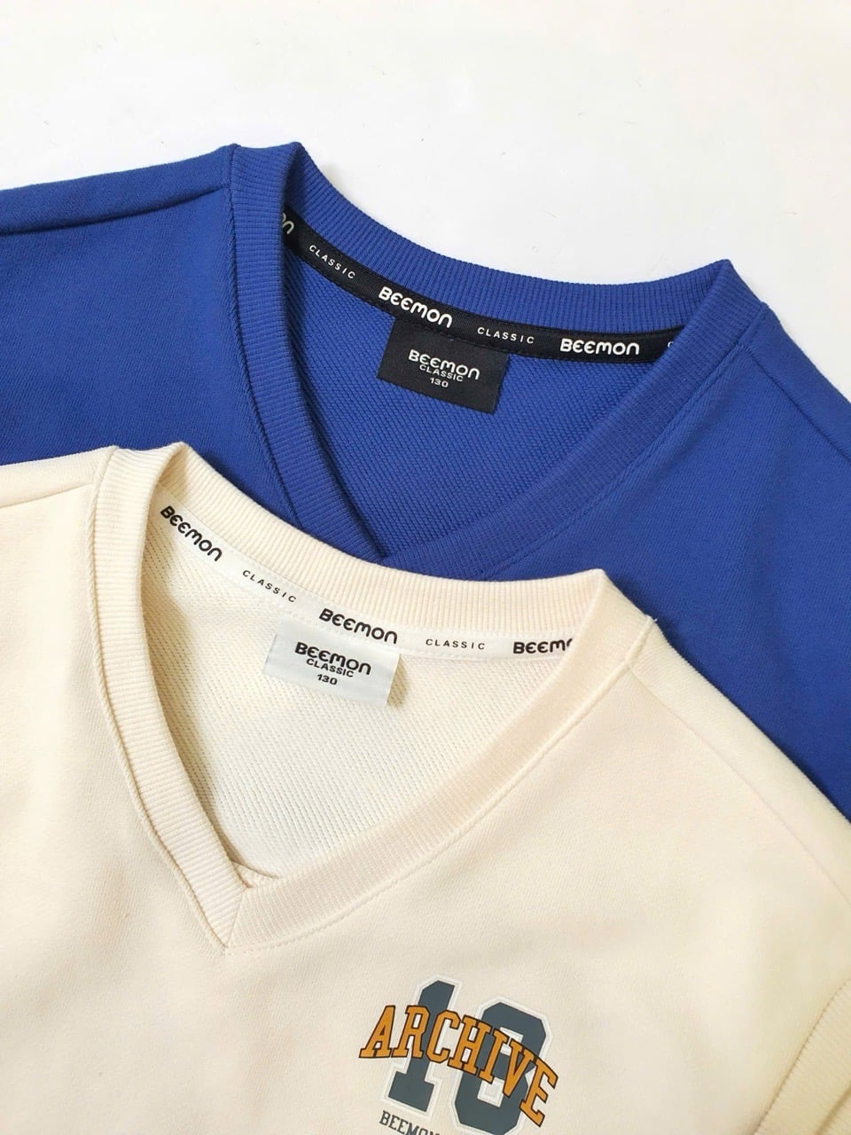 BM2510VT06 - Áo gile nỉ da cá Beemon 2 màu cho bé size 120-160